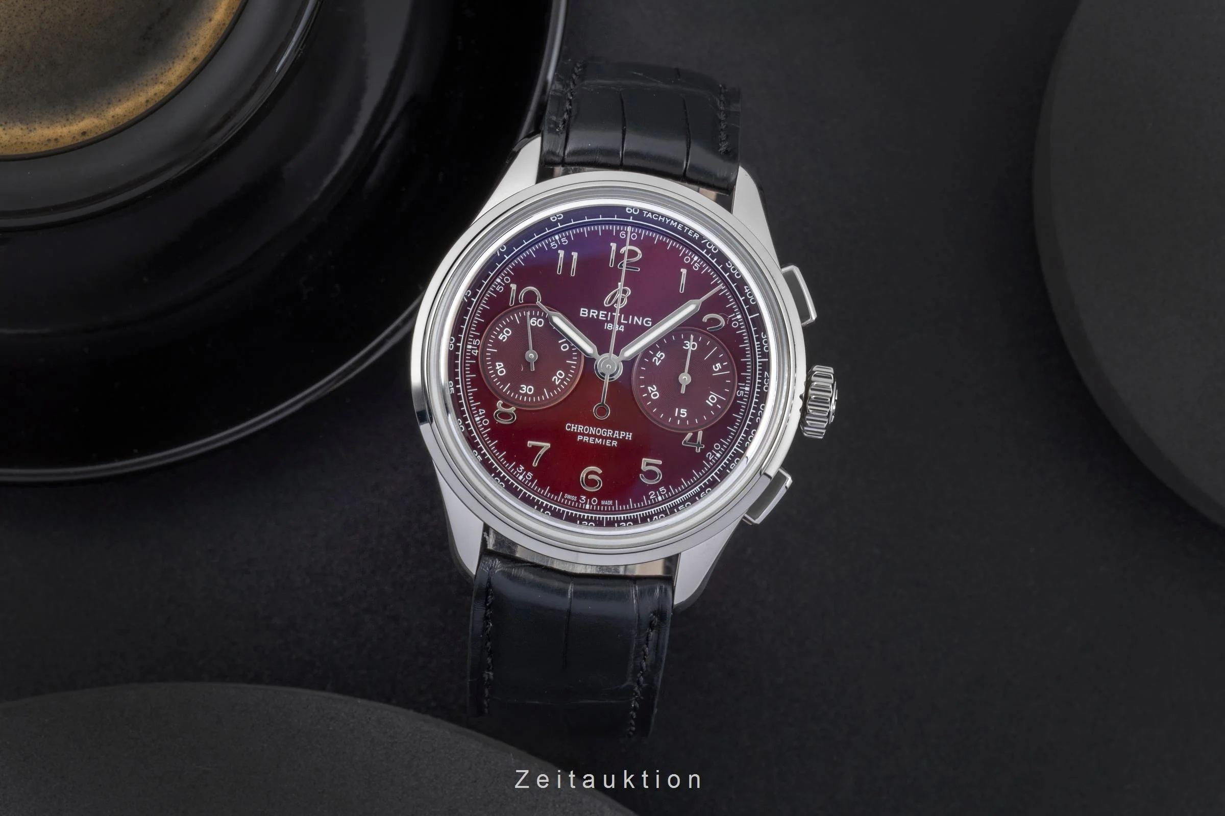 Breitling Premier chronograph steel manual winding men's watch AB0930D41K1P1 Limited  [2506434] - Image 4