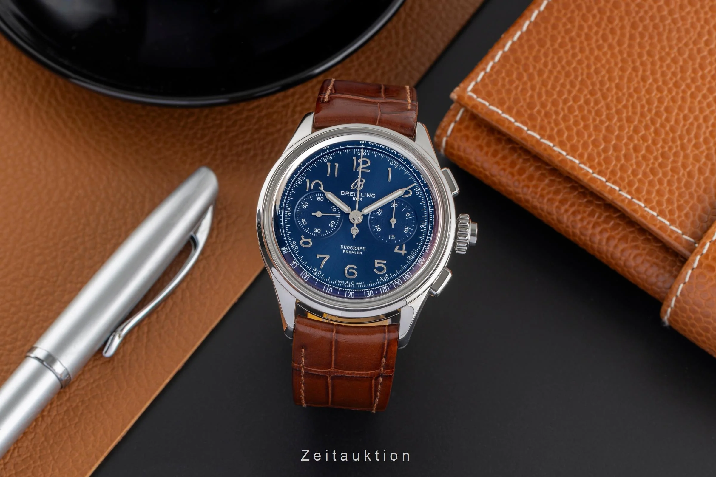 Breitling Premier chronograph steel manual winding men's watch AB1510 LP: 10650EUR  [2503901] - Image 4