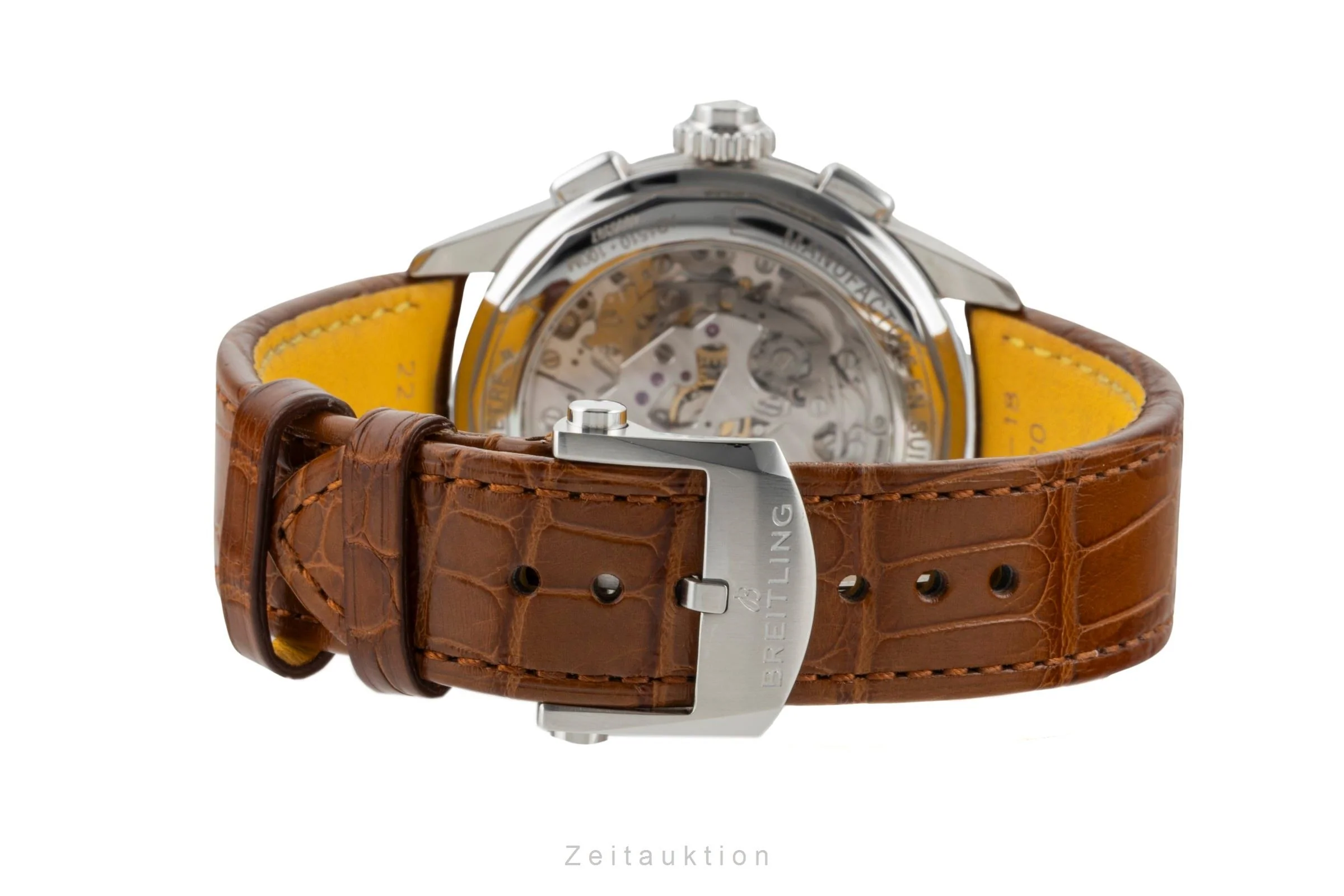 Breitling Premier chronograph steel manual winding men's watch AB1510171C1P1  [2600658] - Image 14