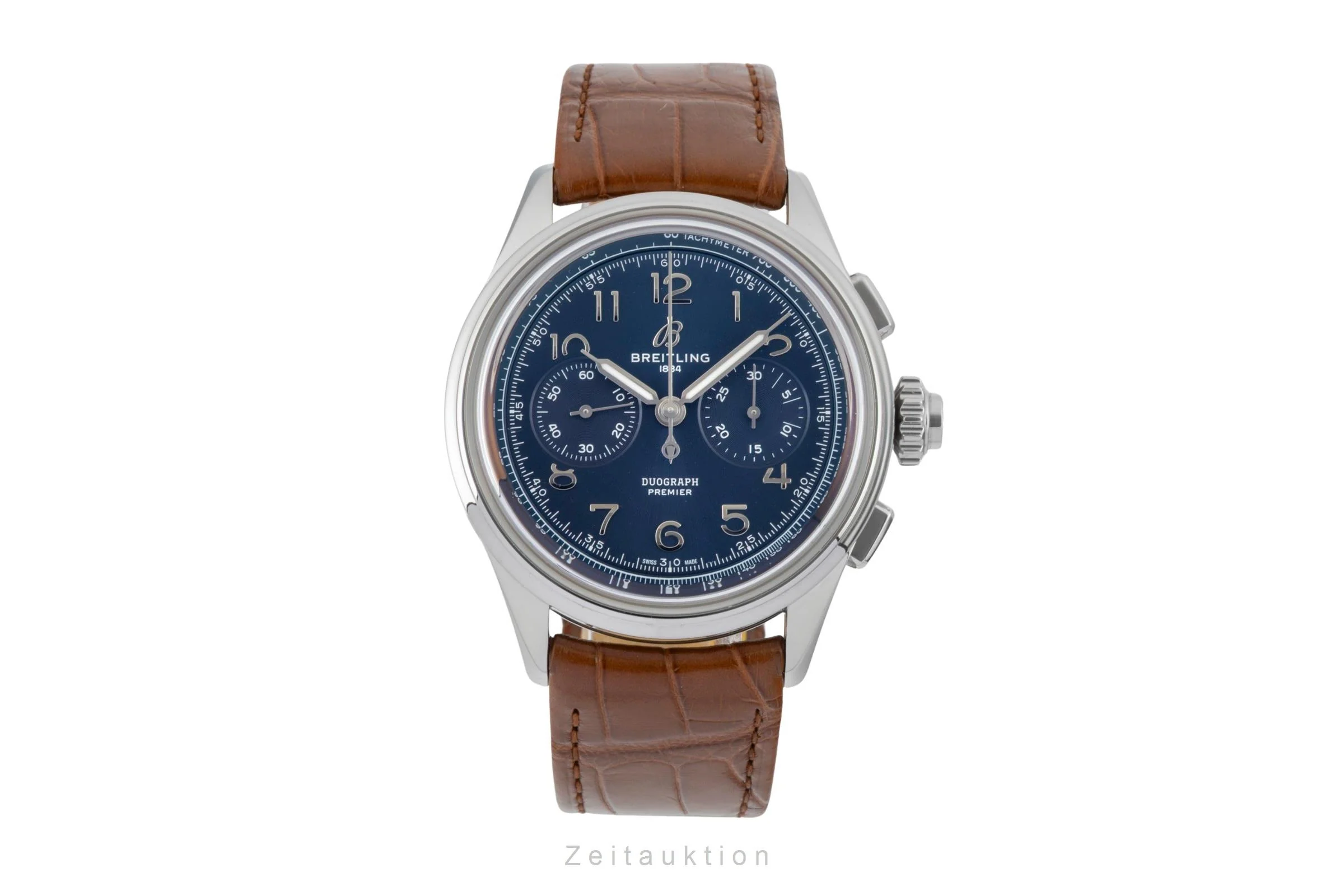 Breitling Premier chronograph steel manual winding men's watch AB1510171C1P1  [2600658] - Image 5