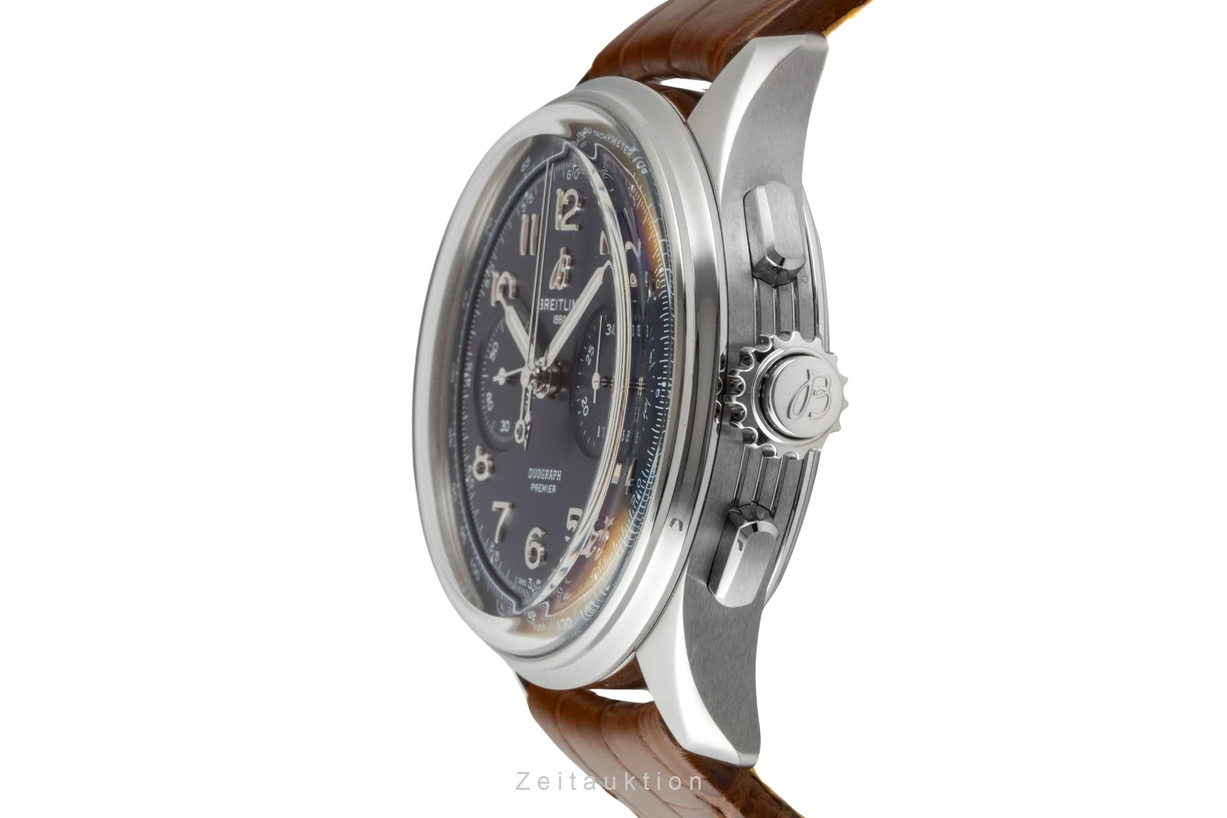 Breitling Premier chronograph steel manual winding men's watch AB1510171C1P1  [2600658] - Image 7