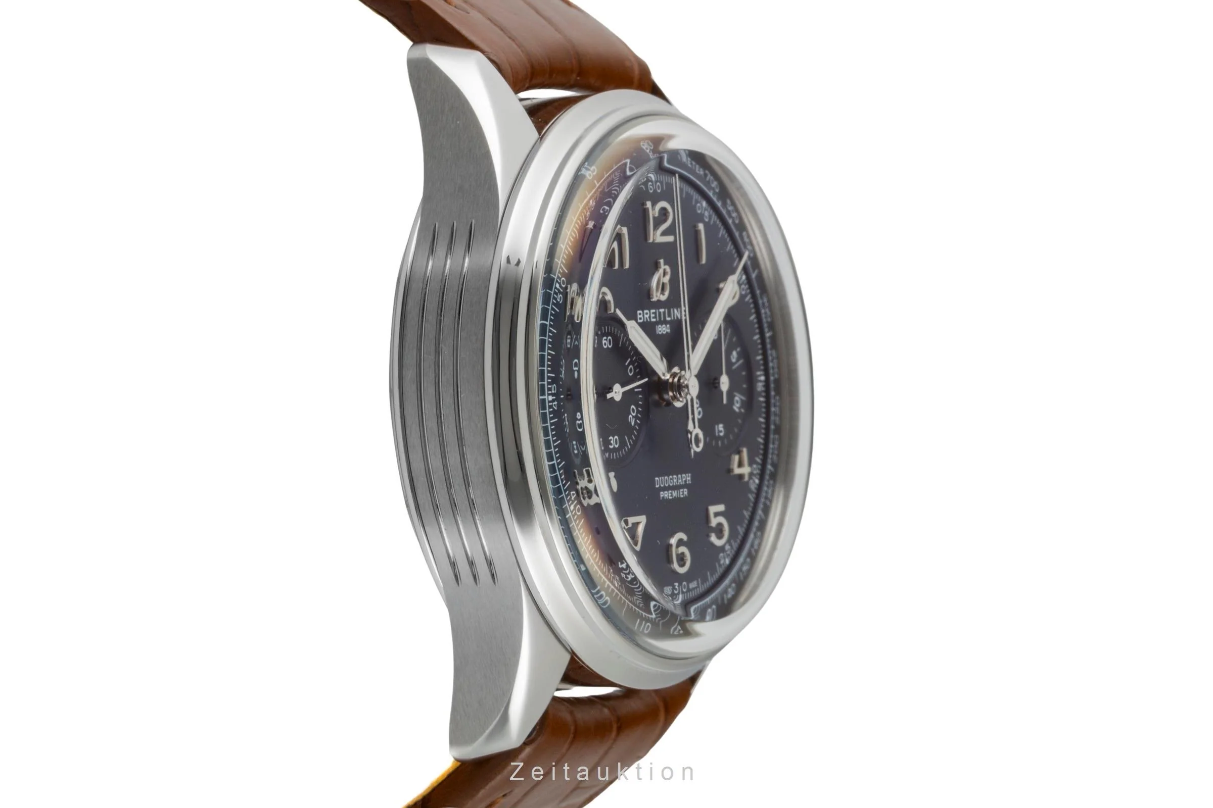 Breitling Premier chronograph steel manual winding men's watch AB1510171C1P1  [2600658] - Image 8