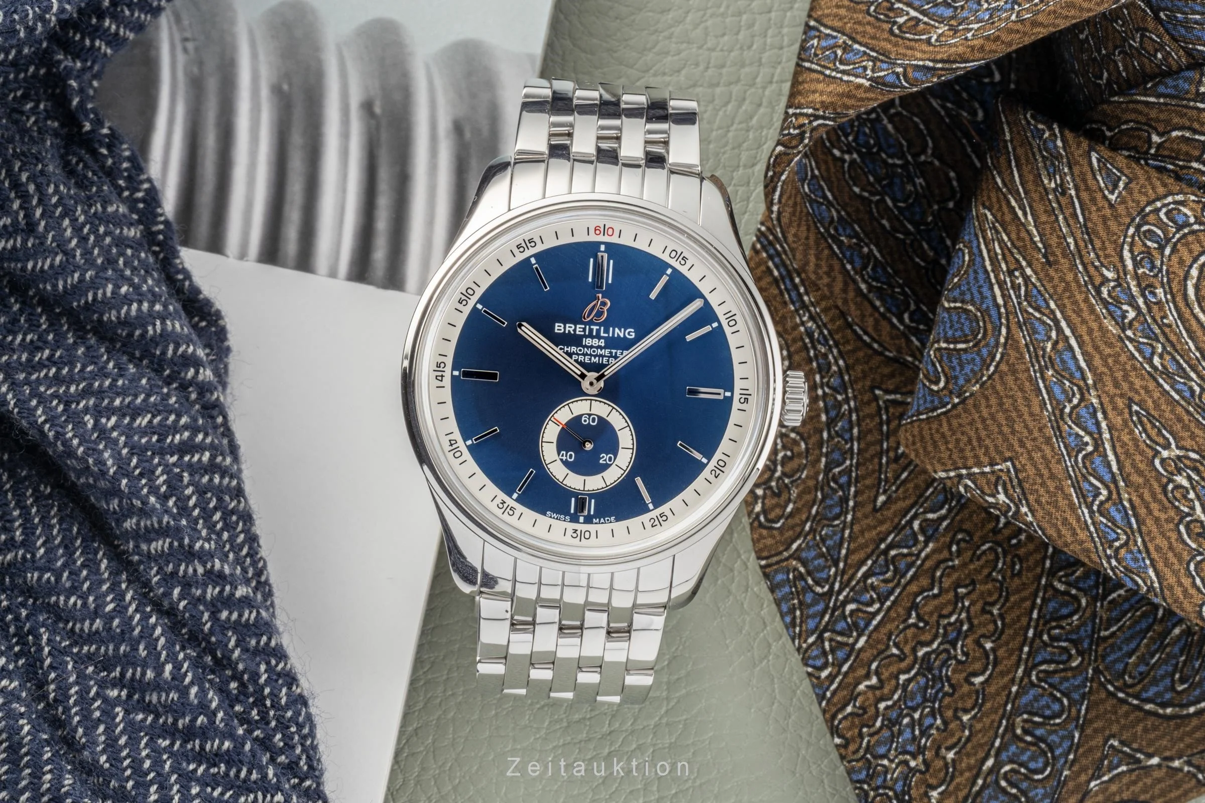 Breitling Premier steel automatic men's watch A37340 LP: 4950EUR  [2206026] - Image 3