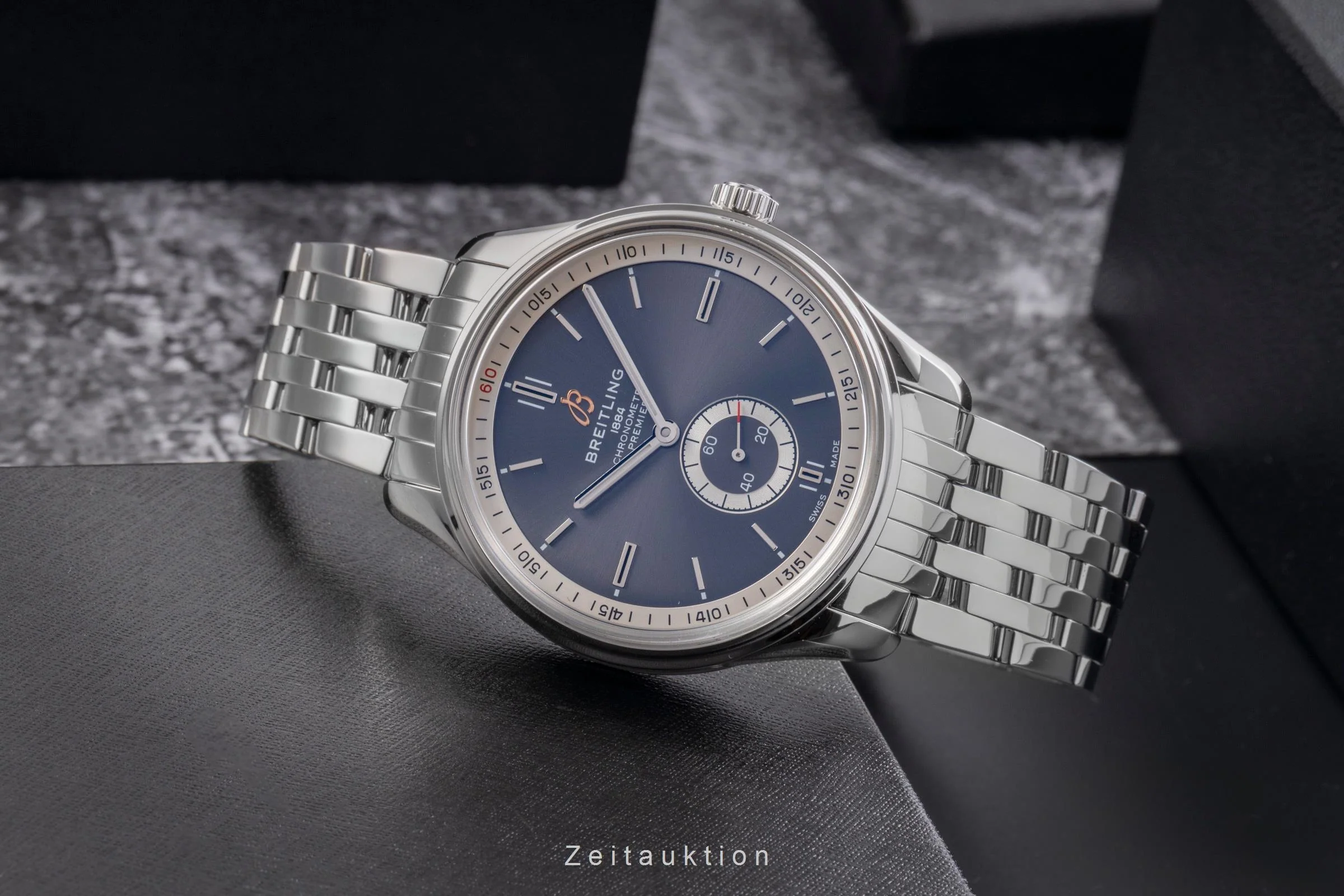 Breitling Premier steel automatic men's watch A37340351B1A1 LP: 5350EUR  [2505182] - Image 3