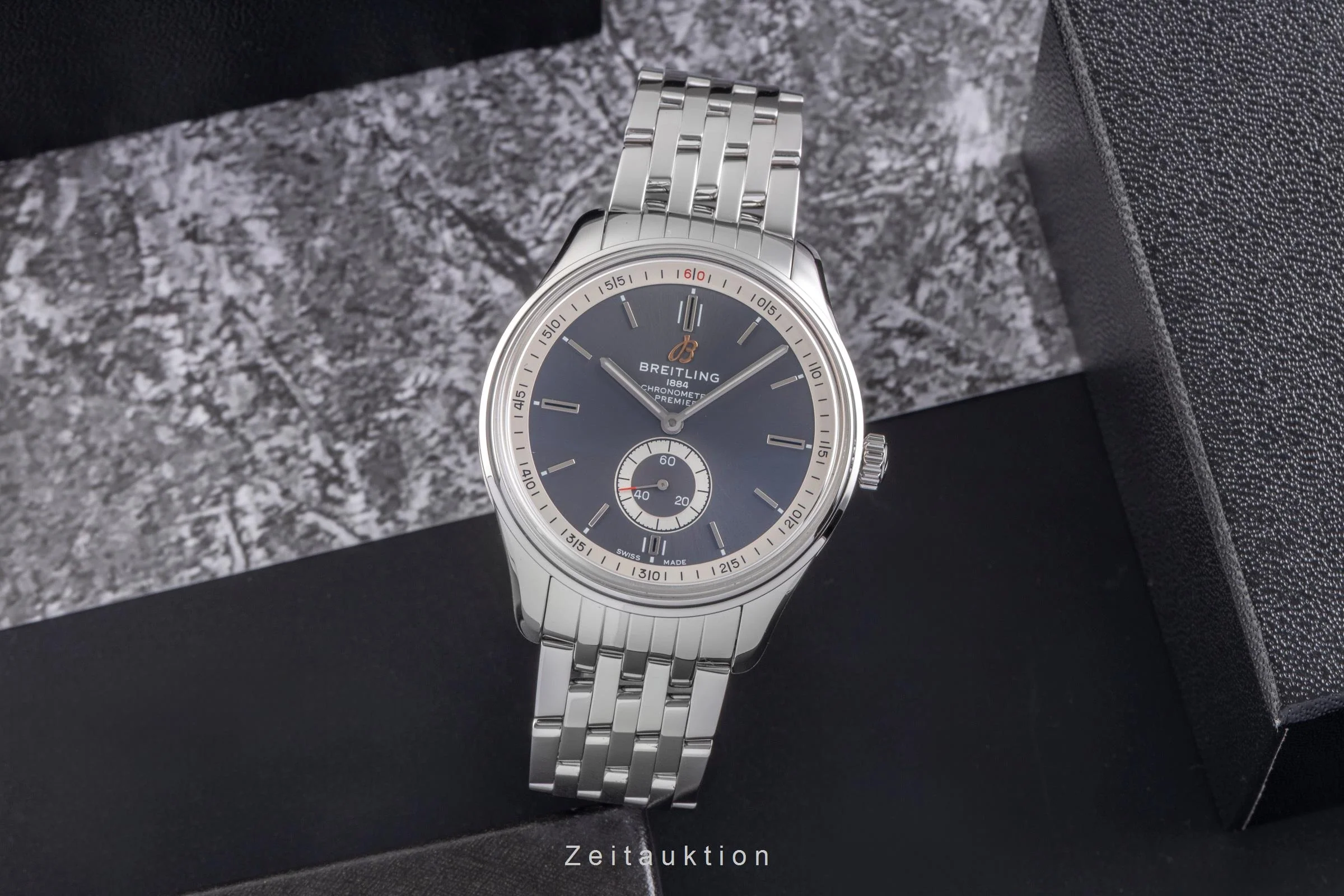 Breitling Premier steel automatic men's watch A37340351B1A1 LP: 5350EUR  [2505182] - Image 4