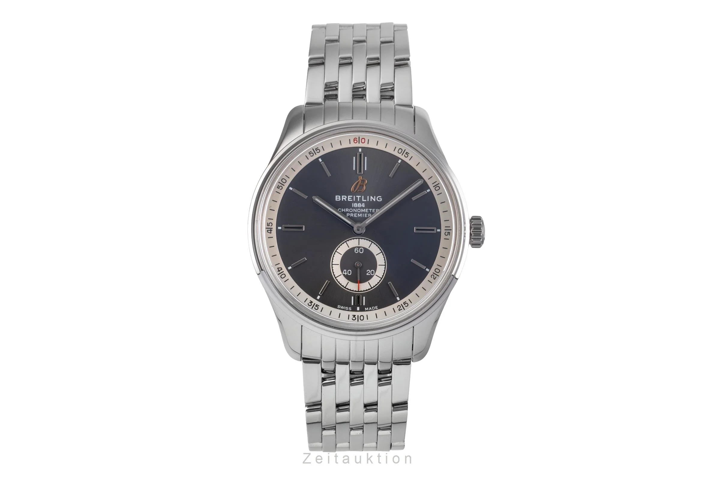 Breitling Premier steel automatic men's watch A37340351B1A1 LP: 5350EUR  [2505182] - Image 5