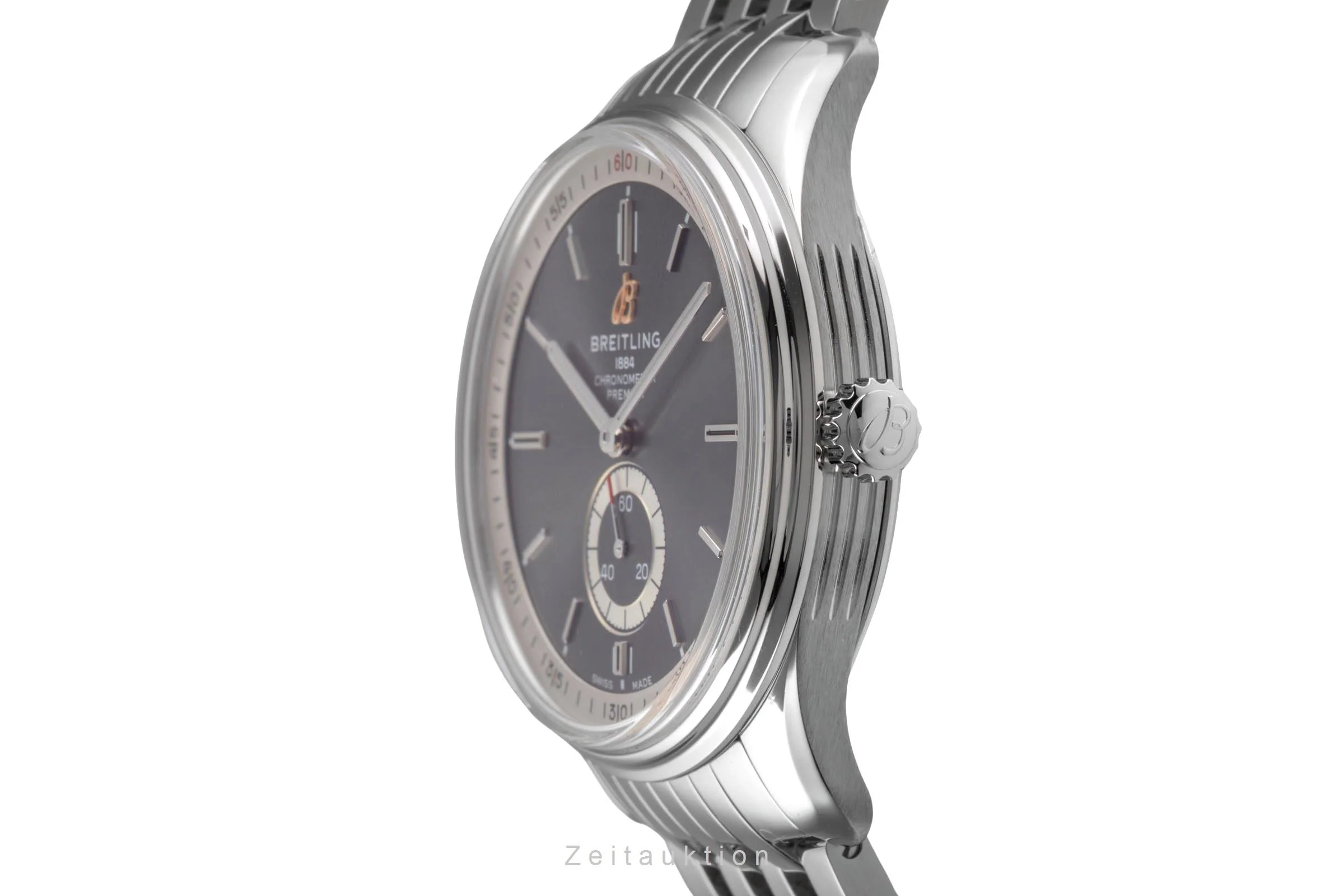 Breitling Premier steel automatic men's watch A37340351B1A1 LP: 5350EUR  [2505182] - Image 7