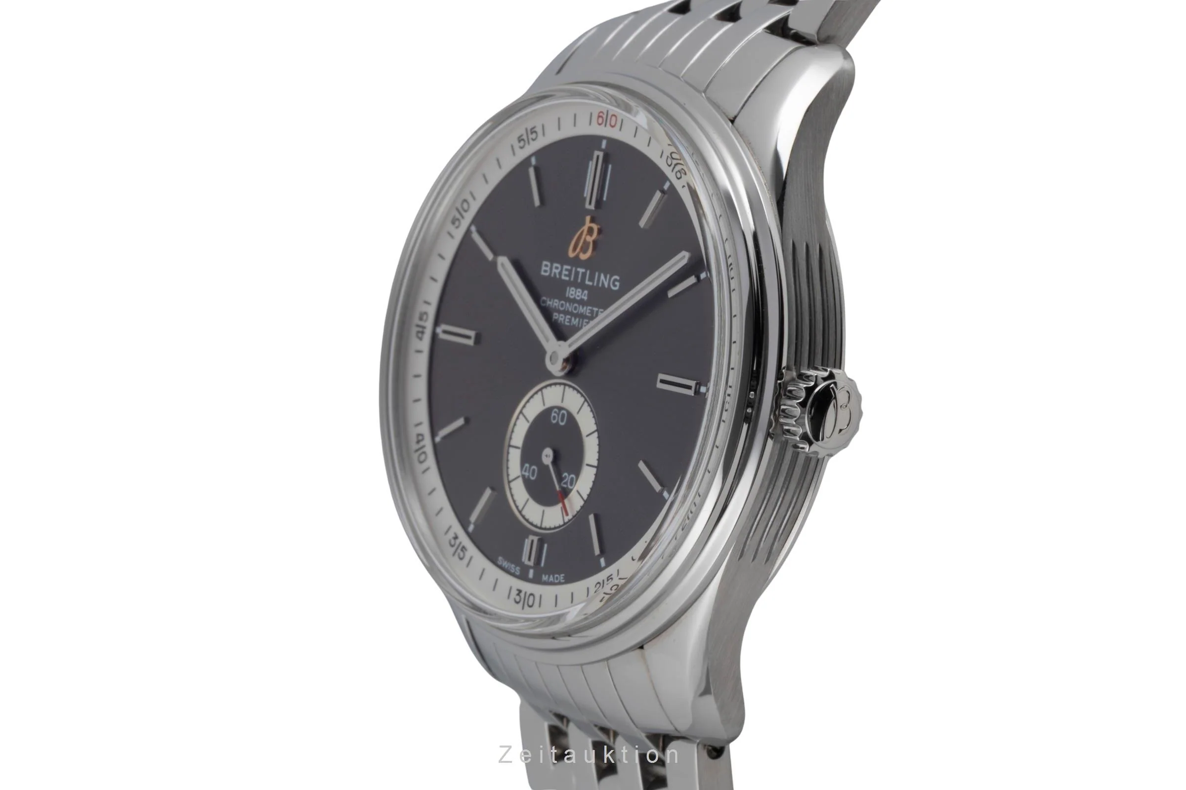 Breitling Premier steel automatic men's watch A37340351B1A1  [2600130] - Image 7