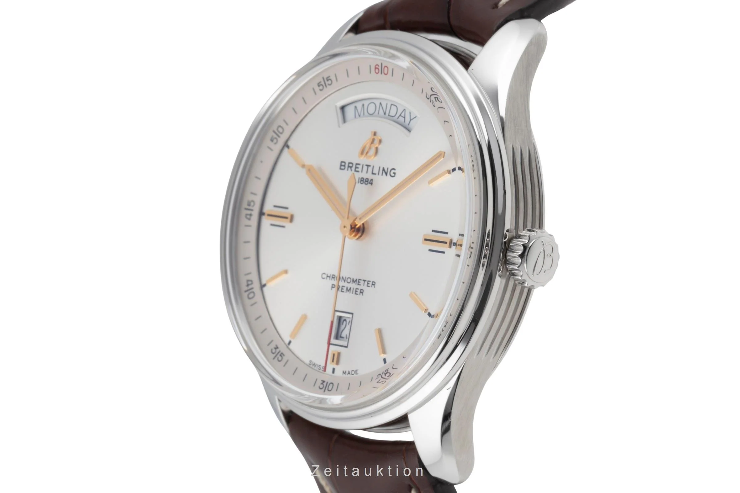 Breitling Premier steel automatic men's watch A45340 211G1P2 LP: 4900EUR  [2506671] - Image 7