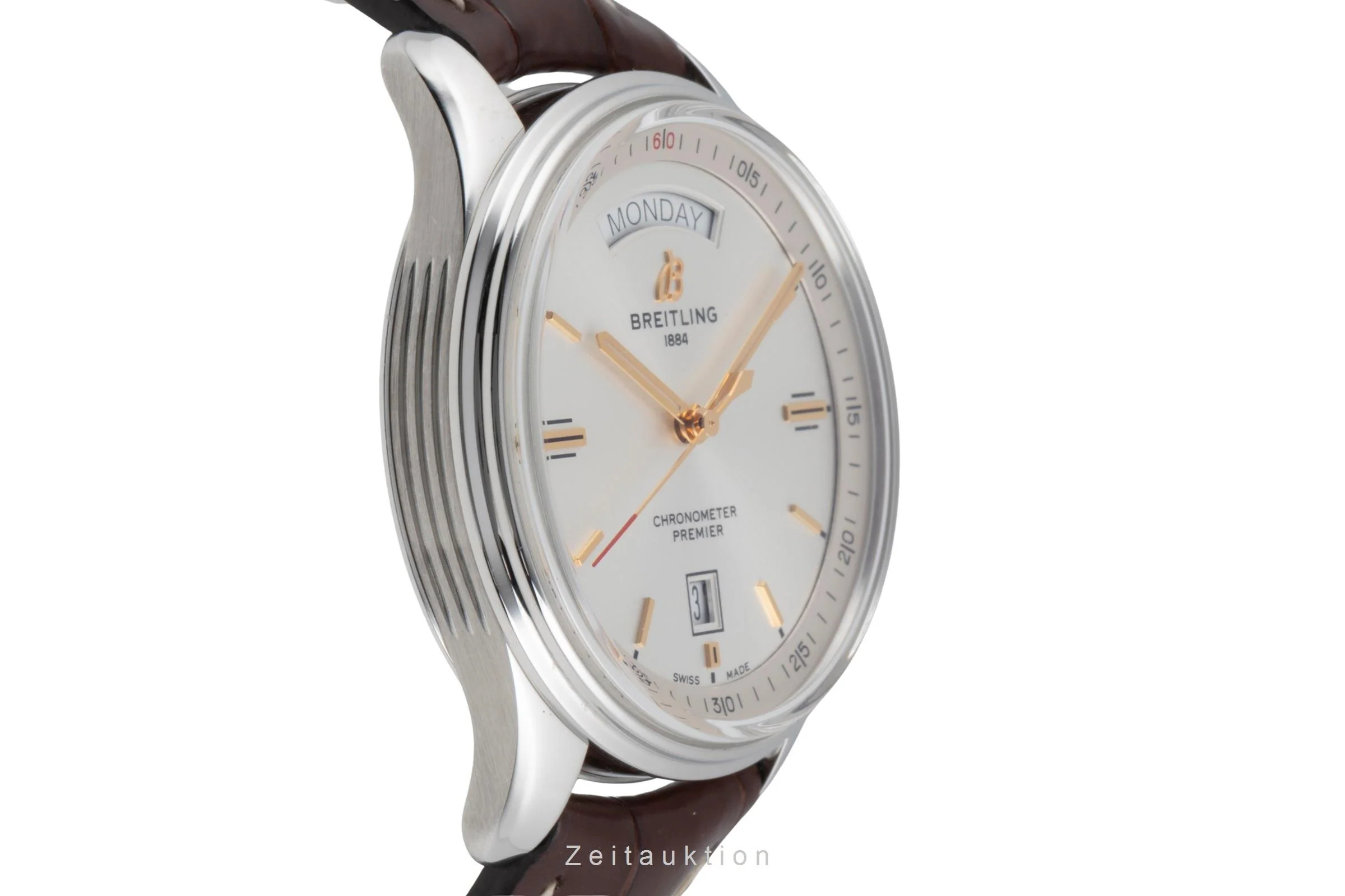 Breitling Premier steel automatic men's watch A45340 211G1P2 LP: 4900EUR  [2506671] - Image 8