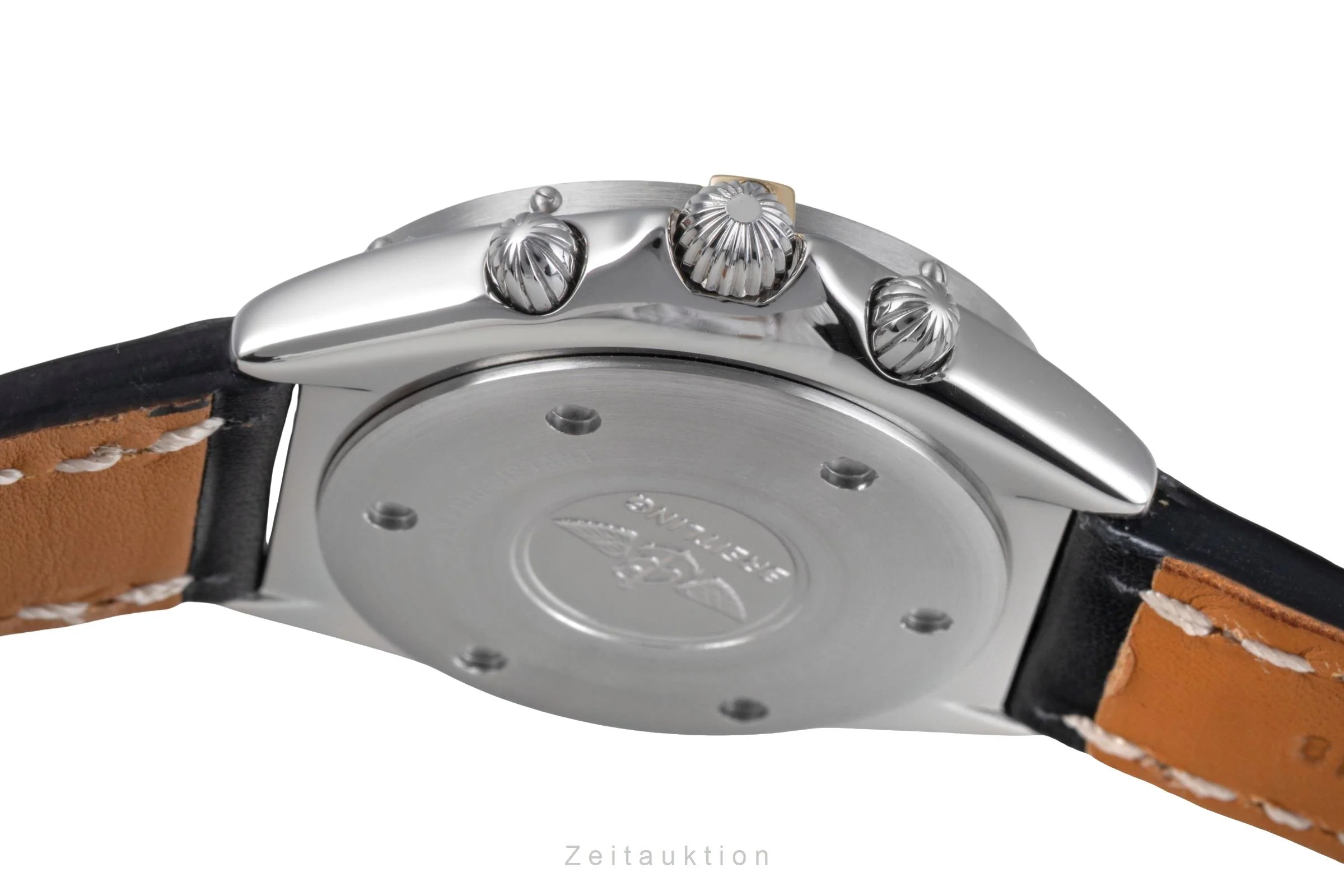 Breitling Sextant chronograph gilt / steel quartz men's watch B55045  [2505670] - Image 11