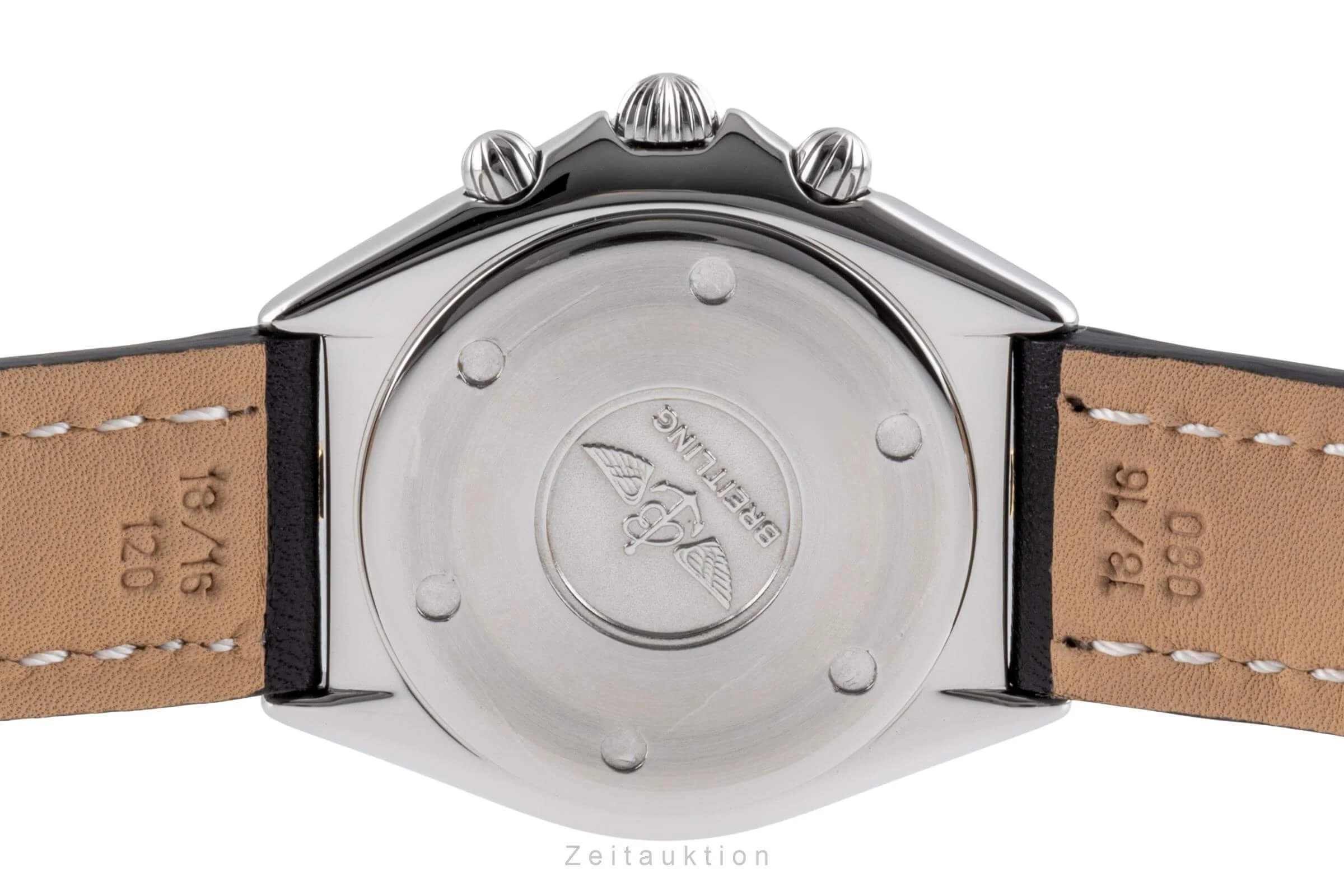 Breitling Sextant chronograph steel / gold quartz men's watch B55045  [2500223] - Image 10