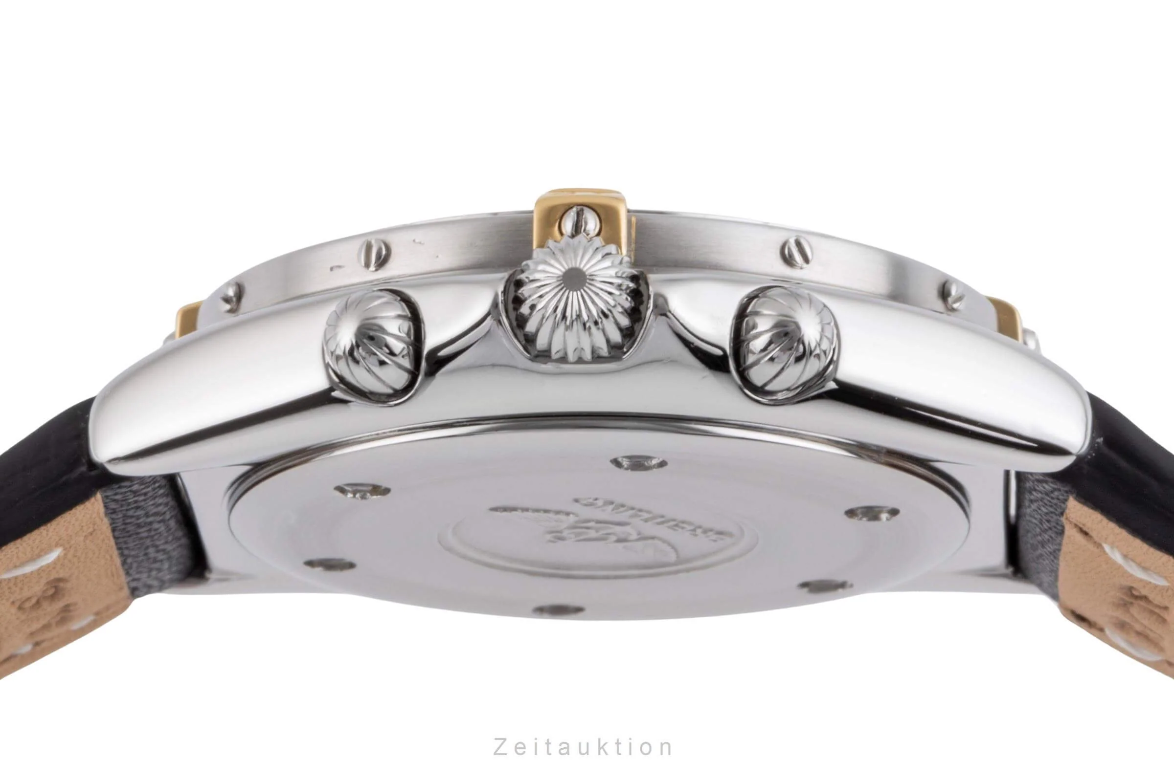 Breitling Sextant chronograph steel / gold quartz men's watch B55045  [2500223] - Image 11