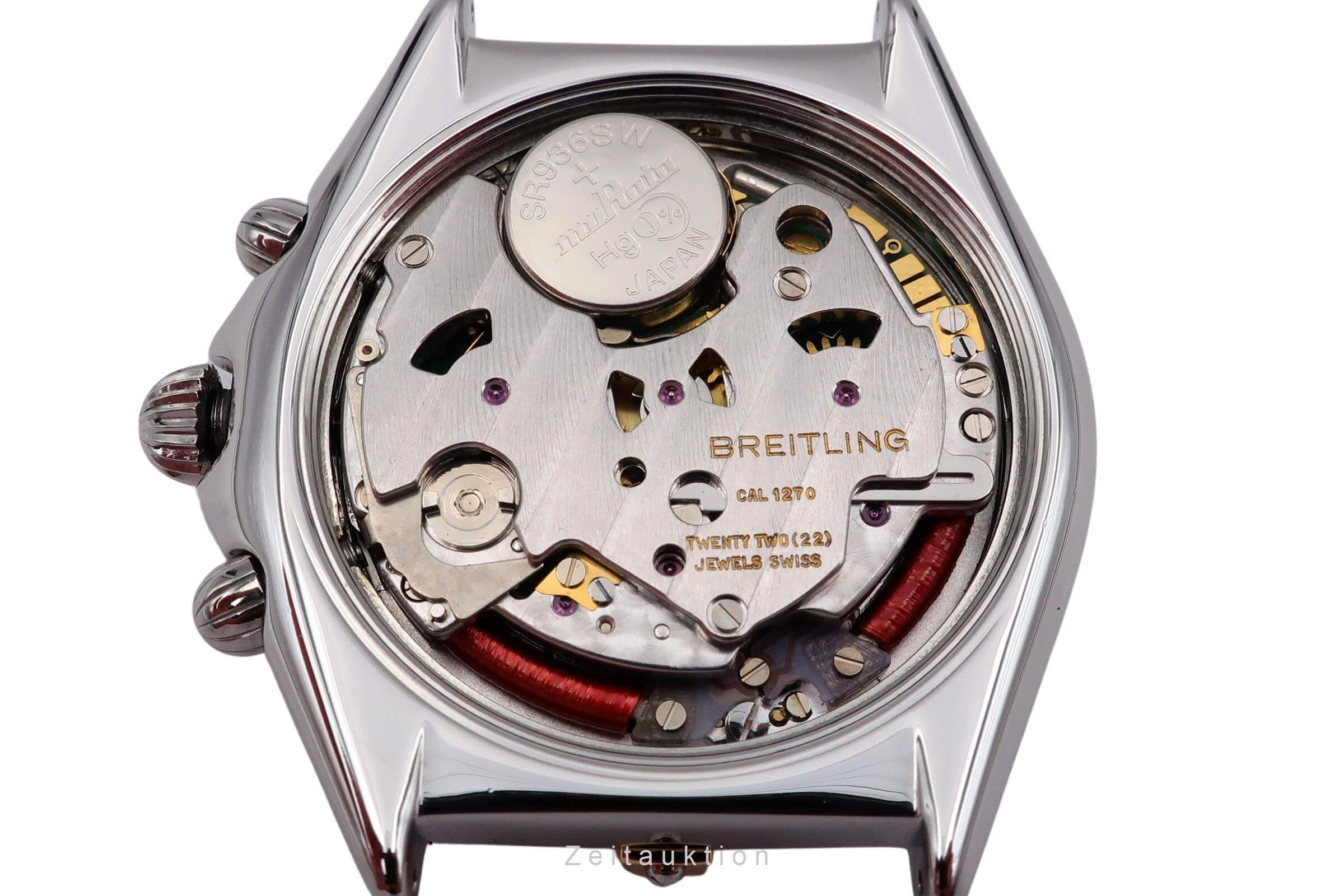 Breitling Sextant chronograph steel / gold quartz men's watch B55045  [2500223] - Image 14