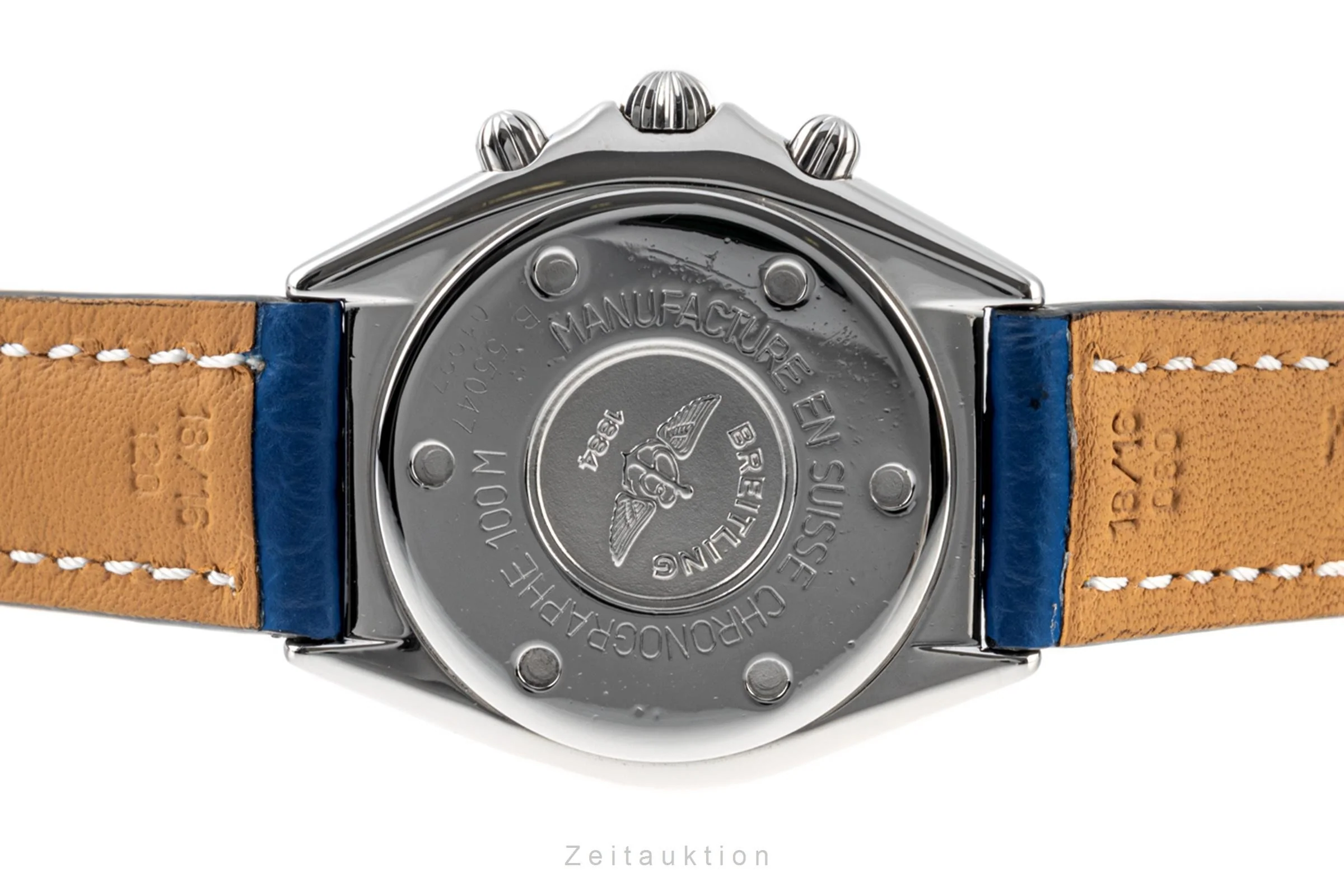 Breitling Sextant chronograph steel / gold quartz men's watch B55047  [2301024] - Image 11