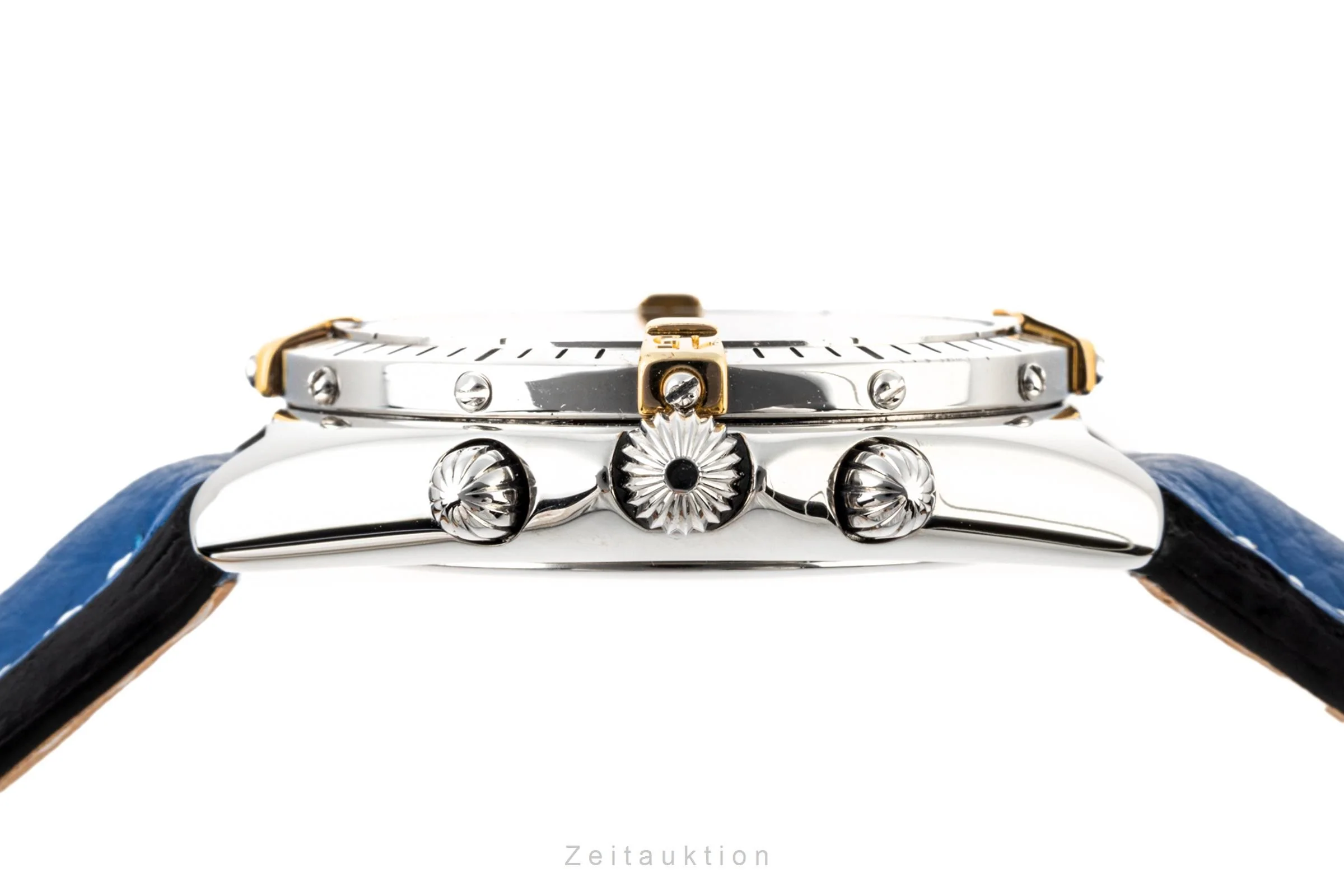 Breitling Sextant chronograph steel / gold quartz men's watch B55047  [2301024] - Image 13