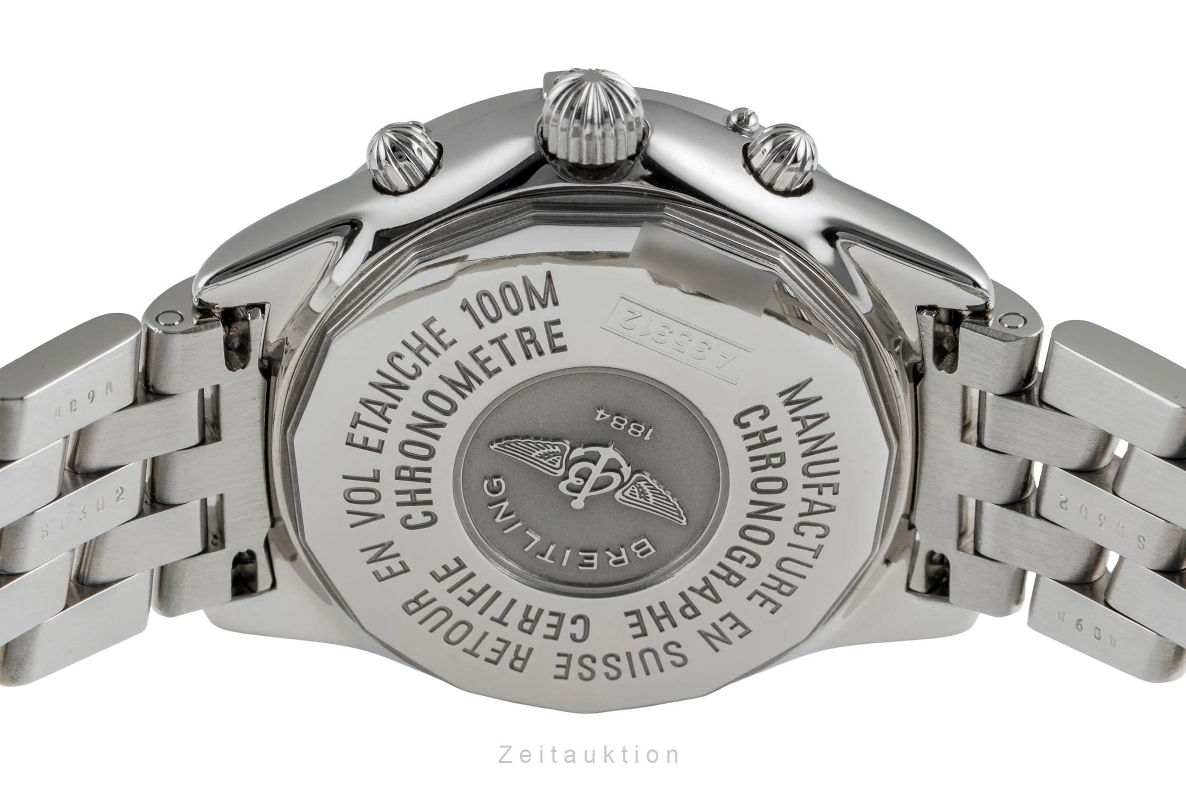 Breitling Shadow Flyback chronograph steel automatic men's watch A35312  [2503980] - Image 12