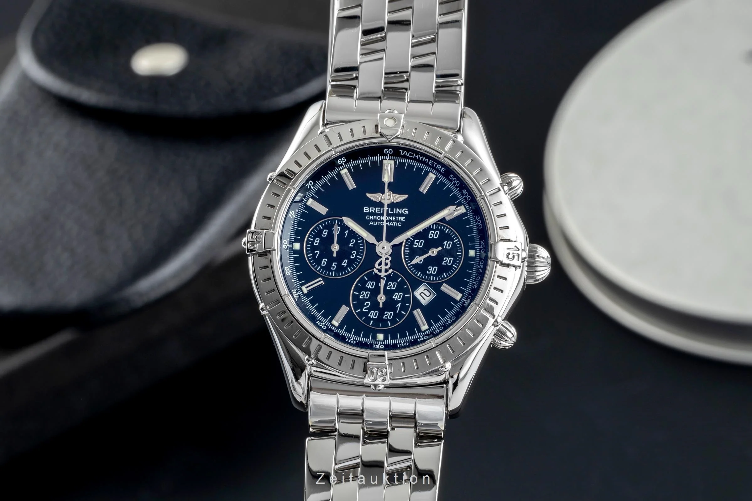 Breitling Shadow Flyback chronograph steel automatic men's watch A35312  [2503980] - Image 2