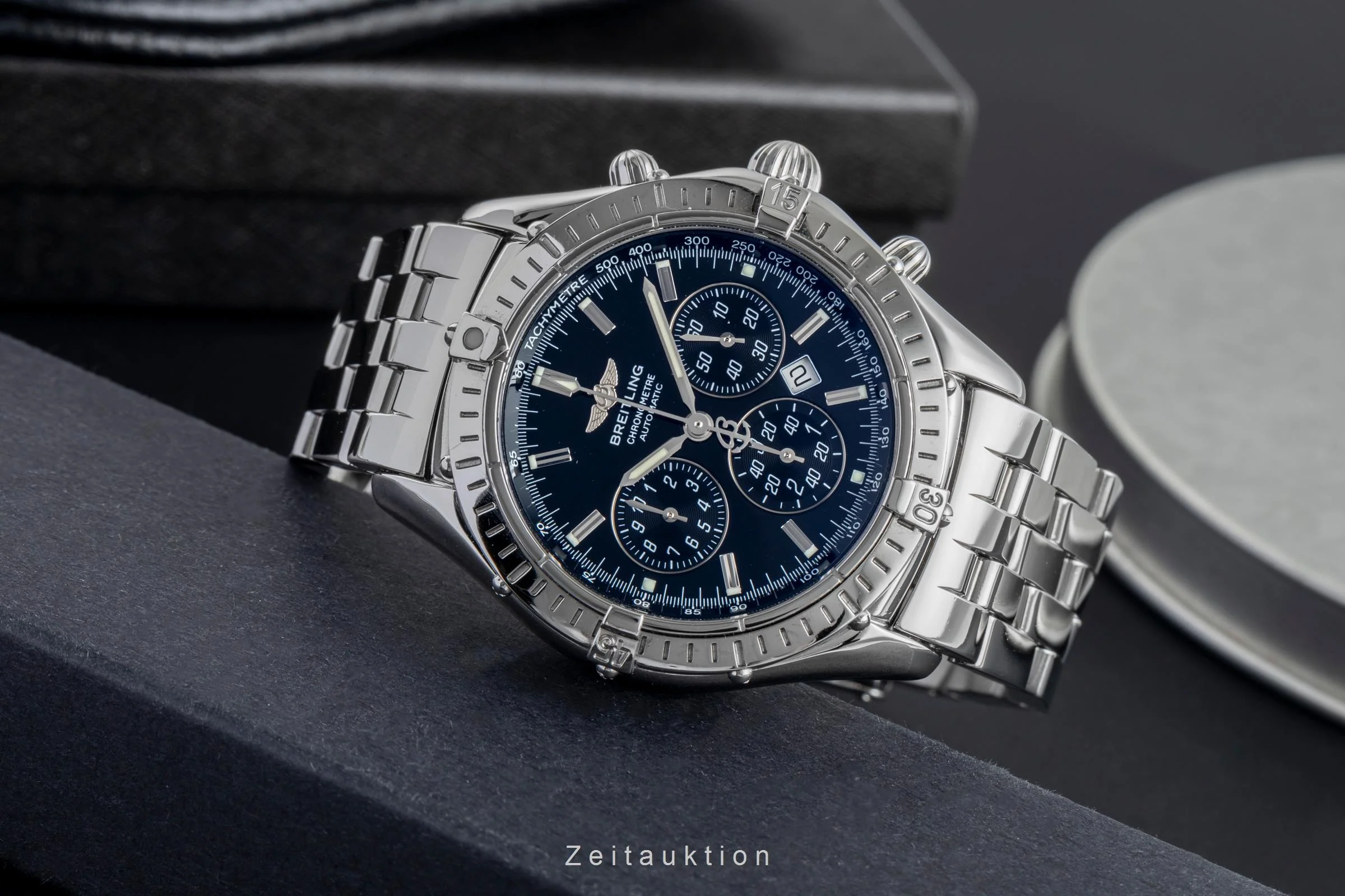 Breitling Shadow Flyback chronograph steel automatic men's watch A35312  [2503980] - Image 3