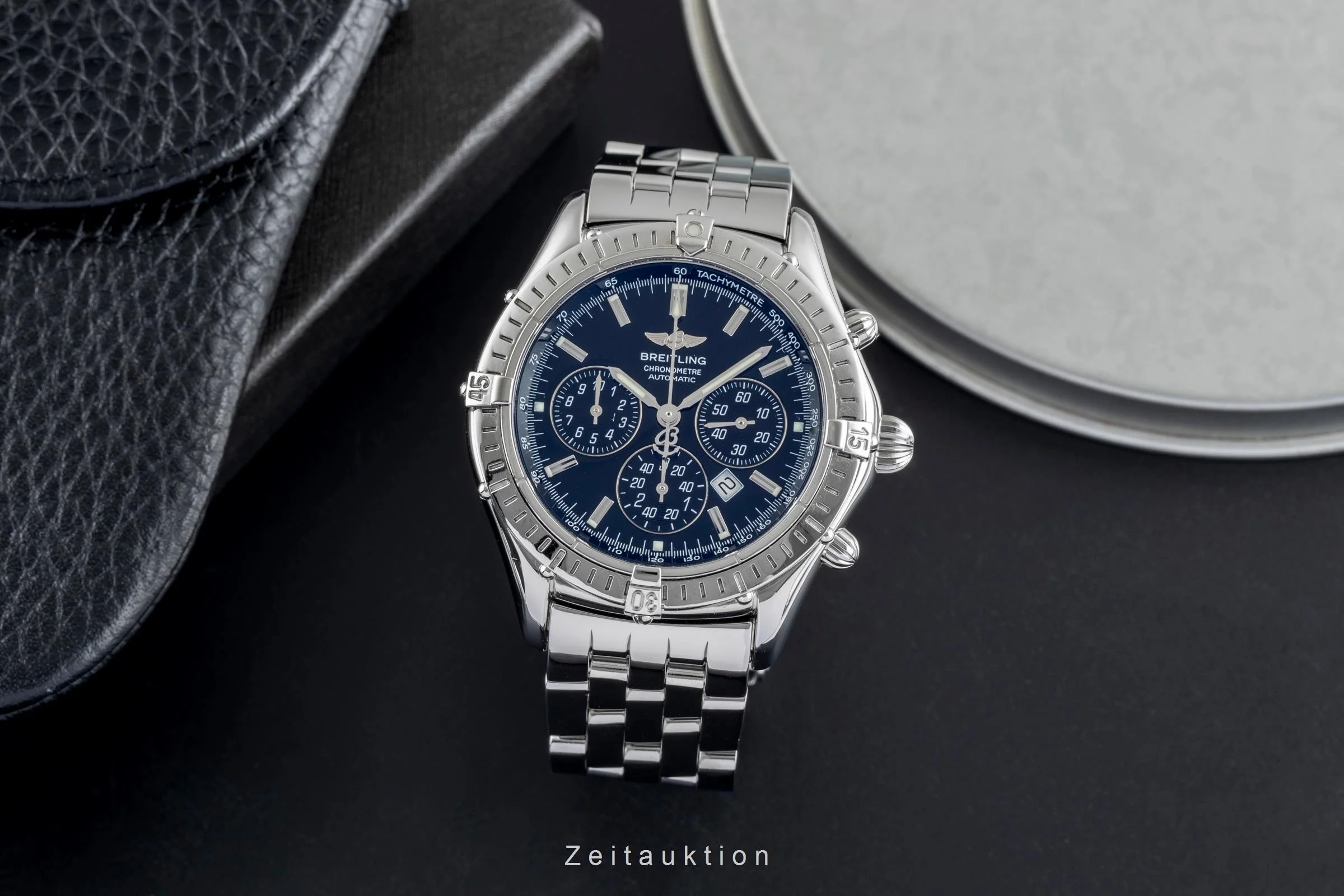 Breitling Shadow Flyback chronograph steel automatic men's watch A35312  [2503980] - Image 4