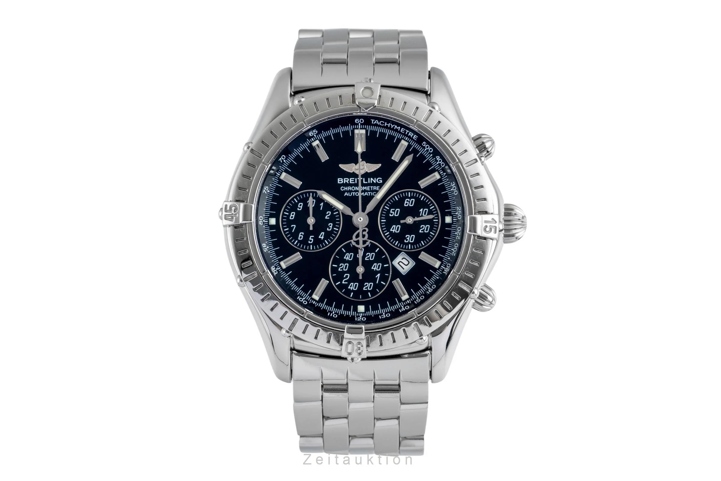 Breitling Shadow Flyback chronograph steel automatic men's watch A35312  [2503980] - Image 5