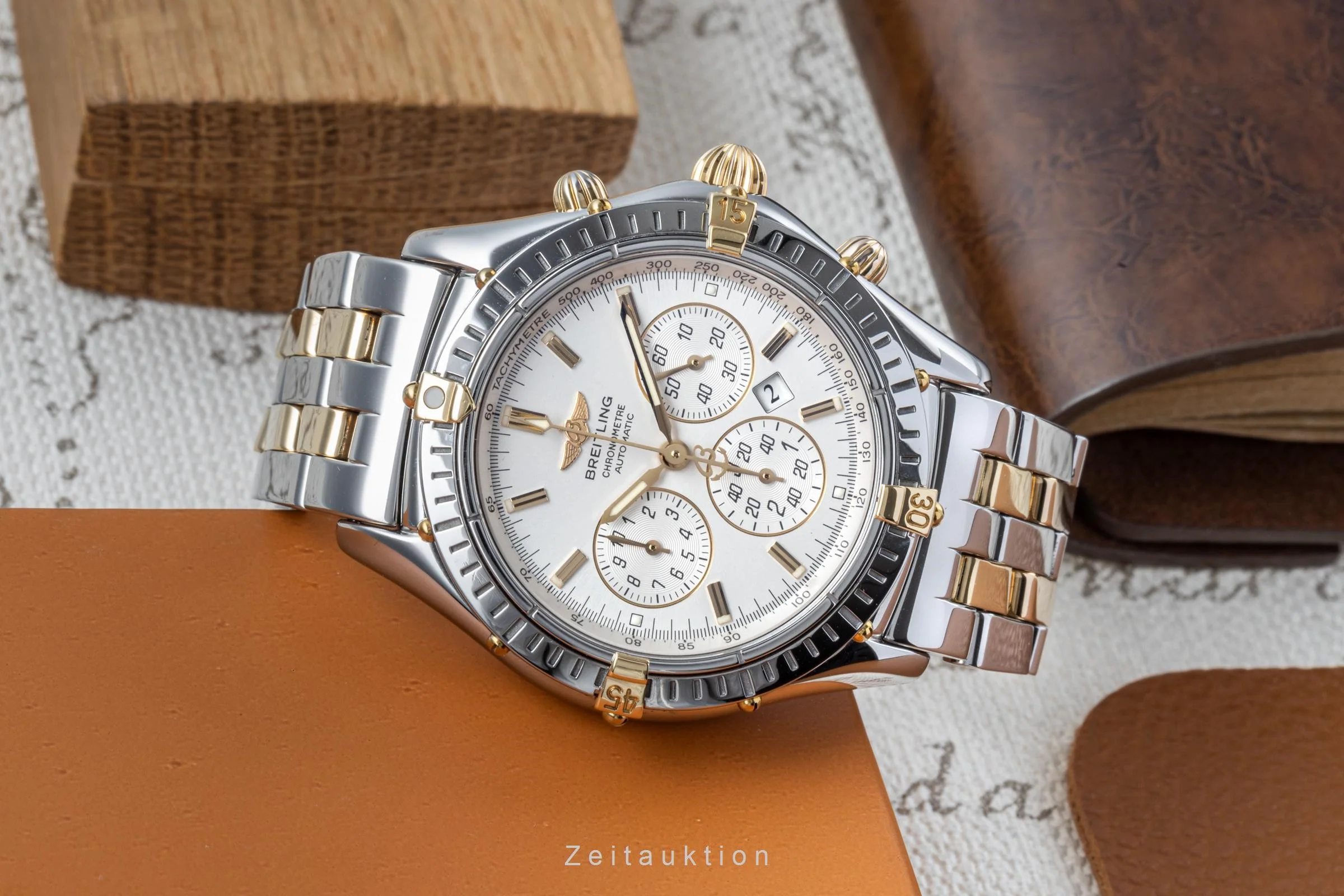 Breitling Shadow Flyback chronograph steel automatic men's watch B35312  [2206435] - Image 2