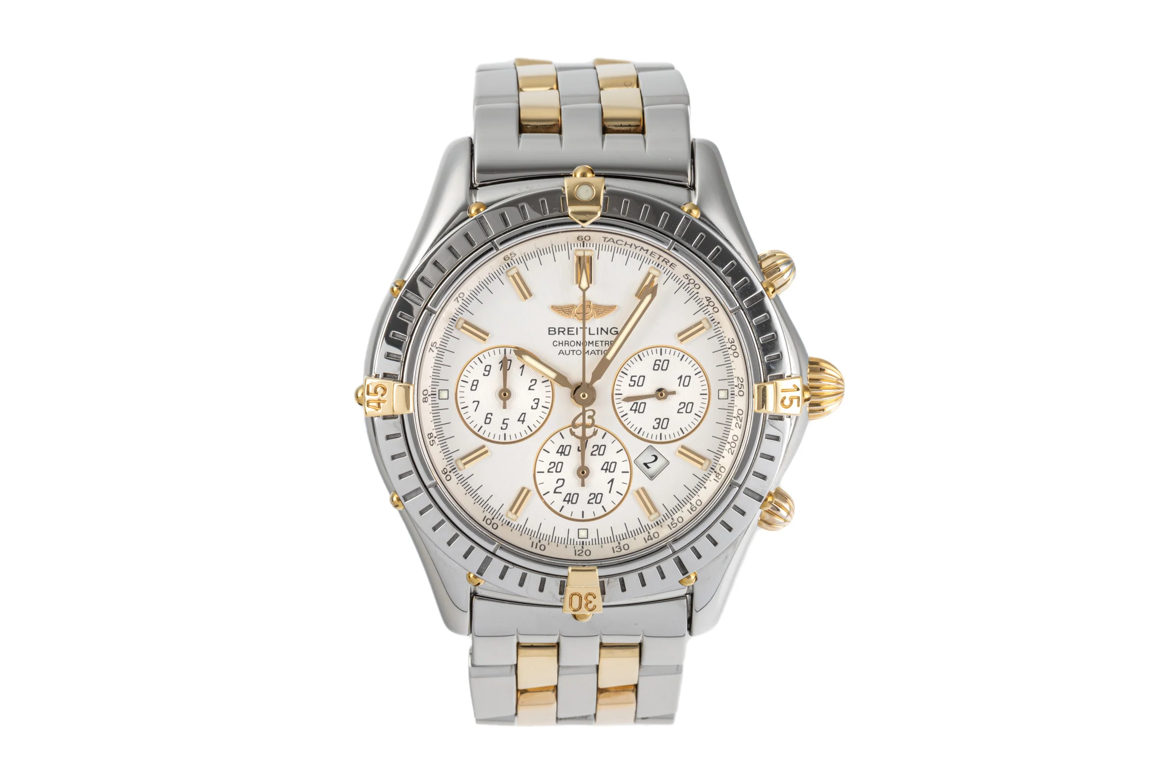 Breitling Shadow Flyback chronograph steel automatic men's watch B35312  [2206435] - Image 4