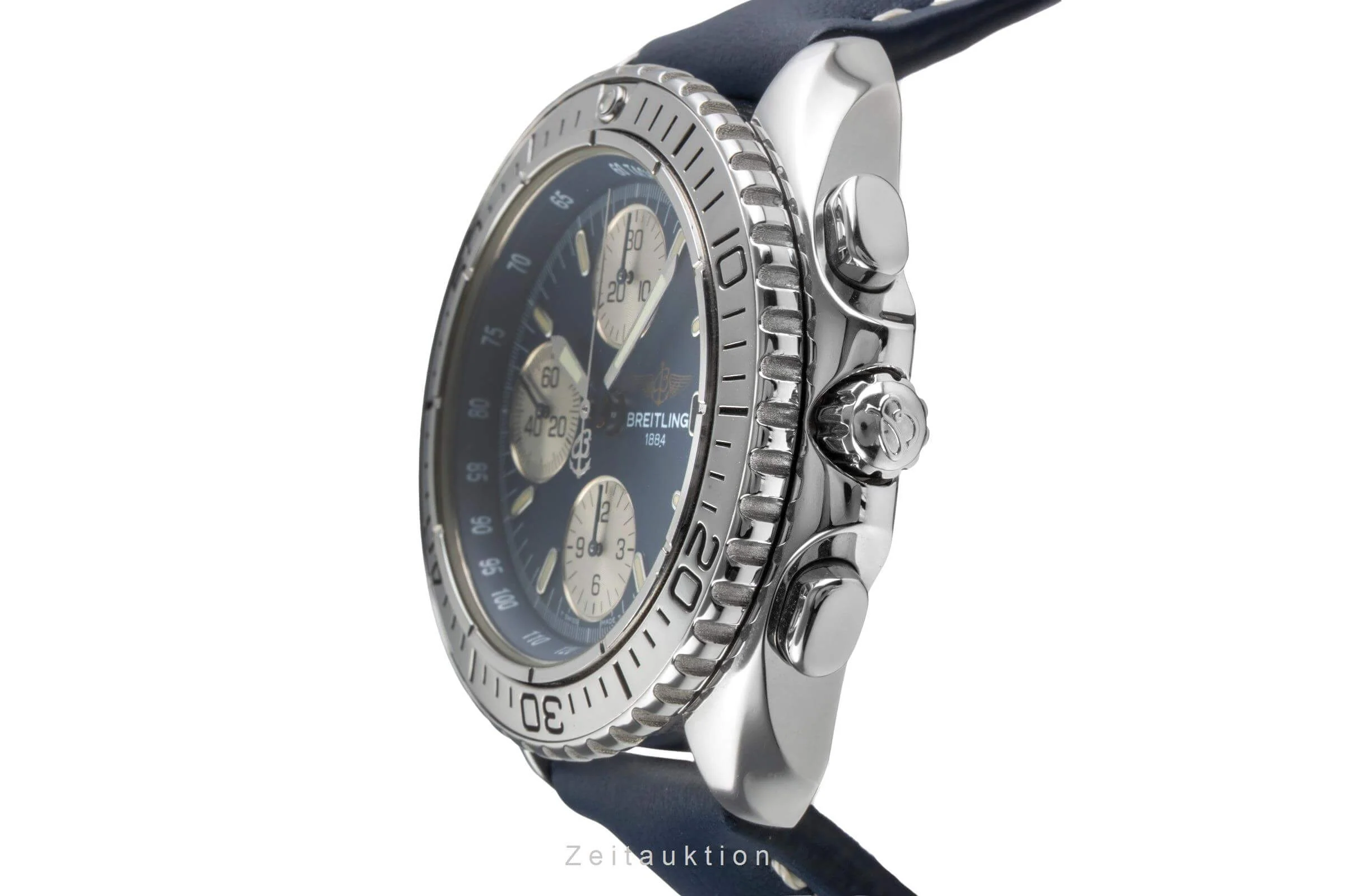 Breitling Shark chronograph steel automatic men's watch A13051-028  [2501426] - Image 7