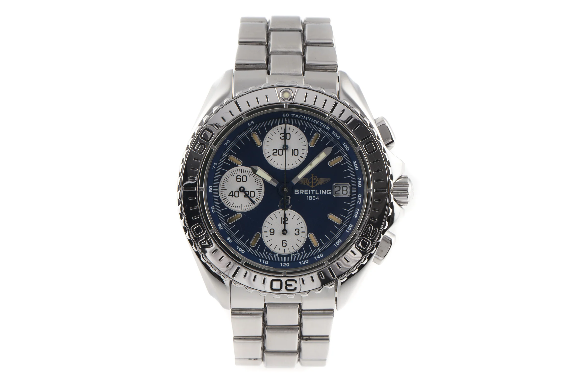 Breitling Shark chronograph steel automatic men's watch A13051  [2207016] - Image 4