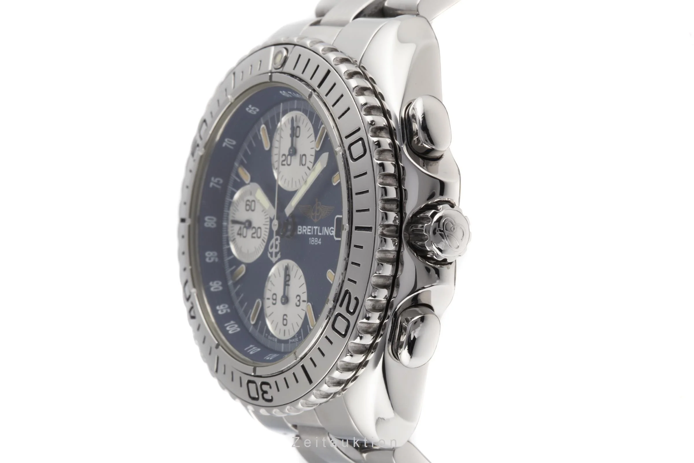 Breitling Shark chronograph steel automatic men's watch A13051  [2207016] - Image 6