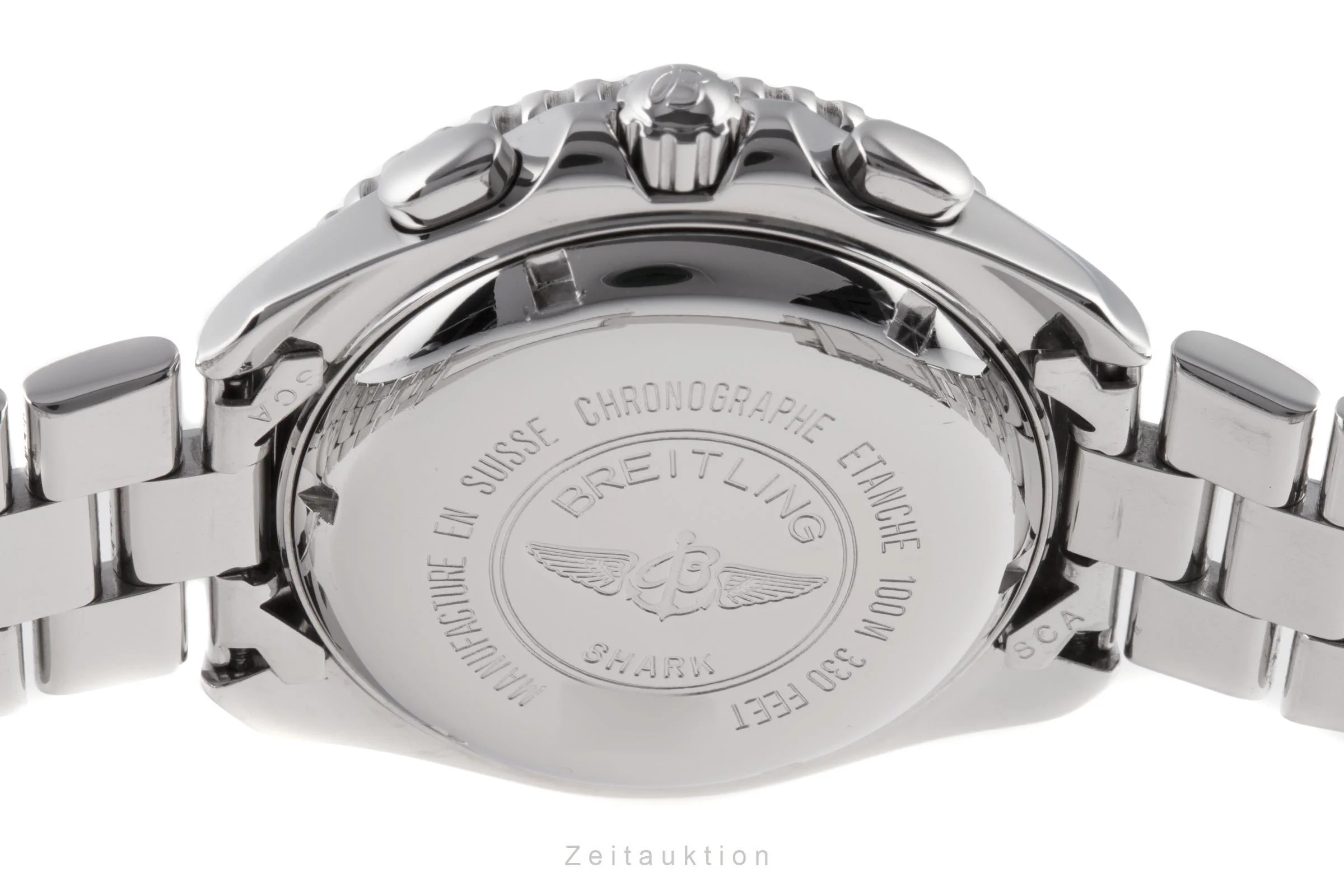 Breitling Shark chronograph steel automatic men's watch A13051  [2207016] - Image 9