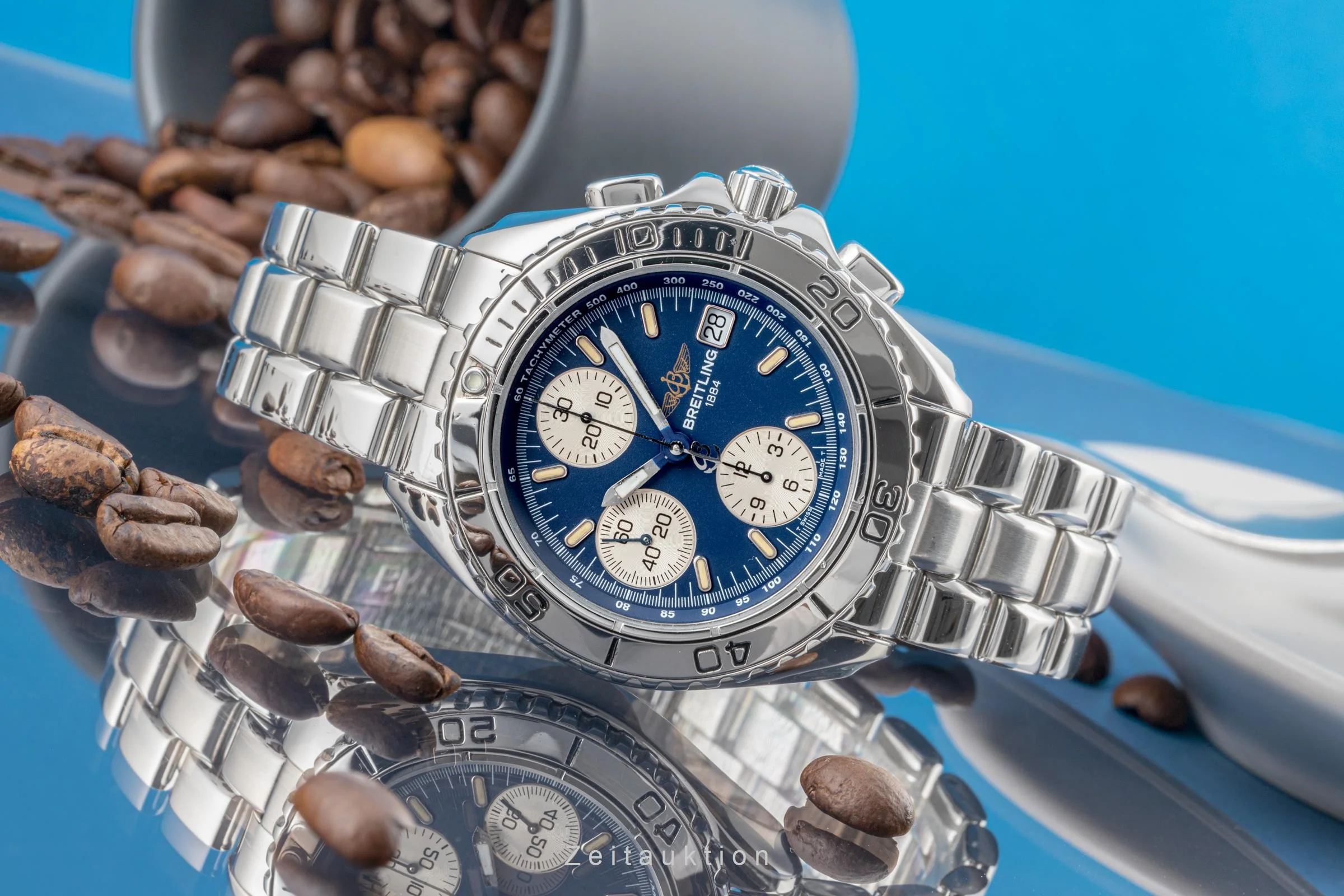 Breitling Shark chronograph steel automatic men's watch A13051  [2207431] - Image 2