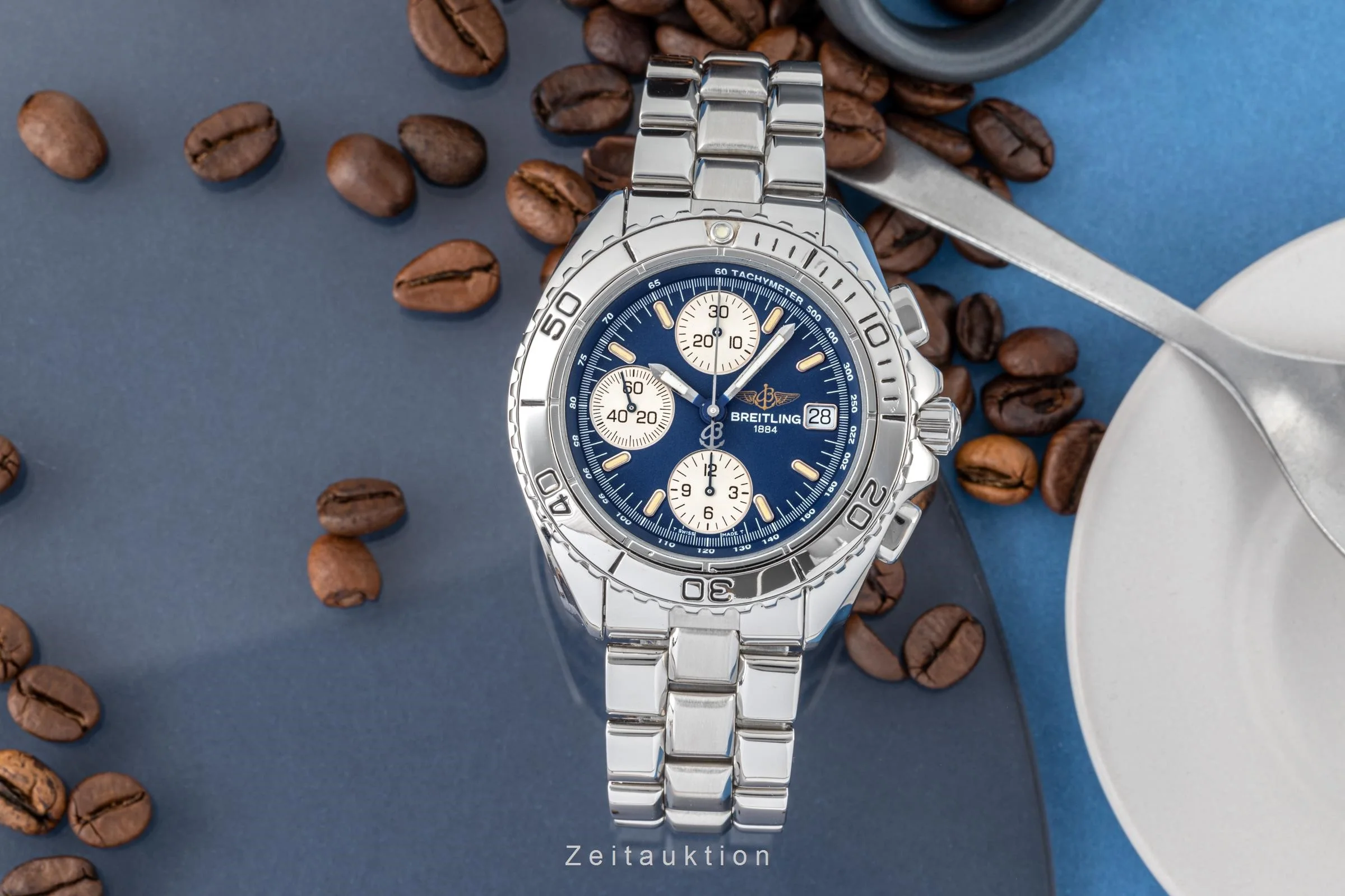 Breitling Shark chronograph steel automatic men's watch A13051  [2207431] - Image 3