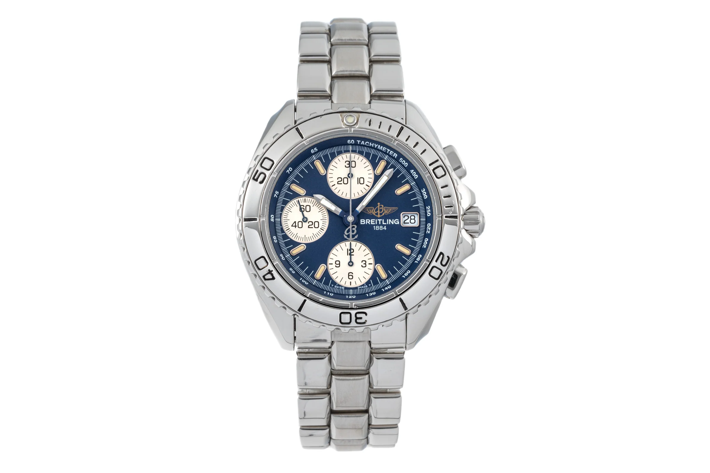 Breitling Shark chronograph steel automatic men's watch A13051  [2207431] - Image 4