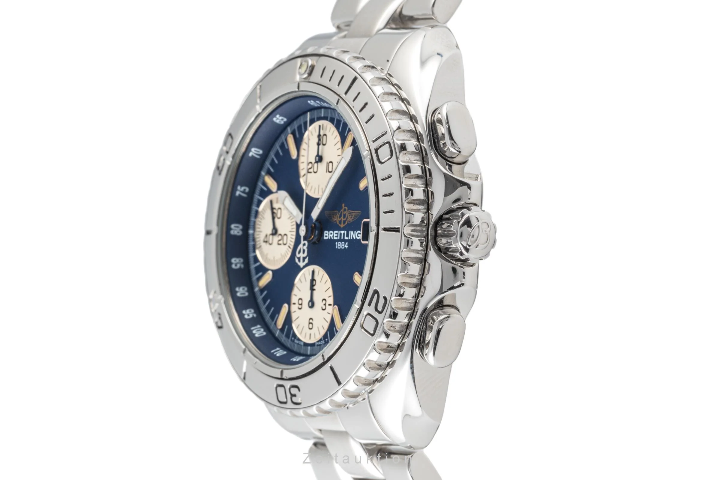 Breitling Shark chronograph steel automatic men's watch A13051  [2207431] - Image 6