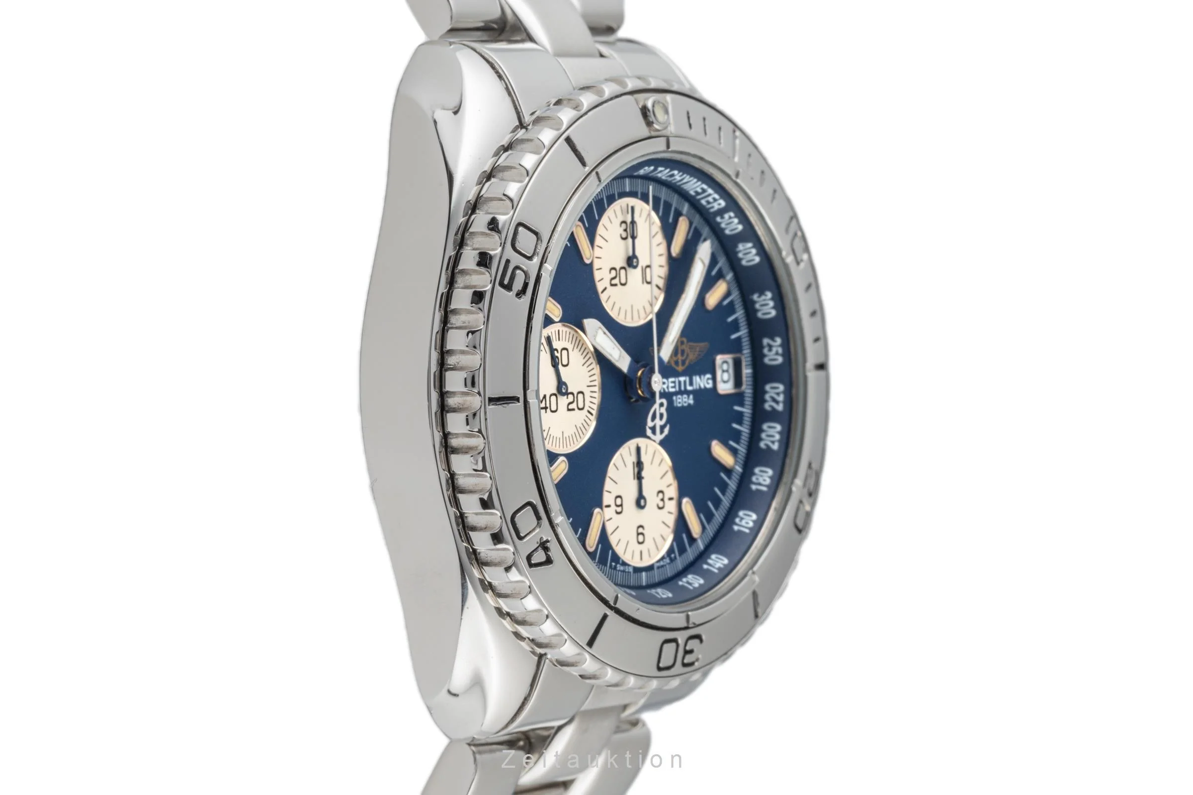 Breitling Shark chronograph steel automatic men's watch A13051  [2207431] - Image 7