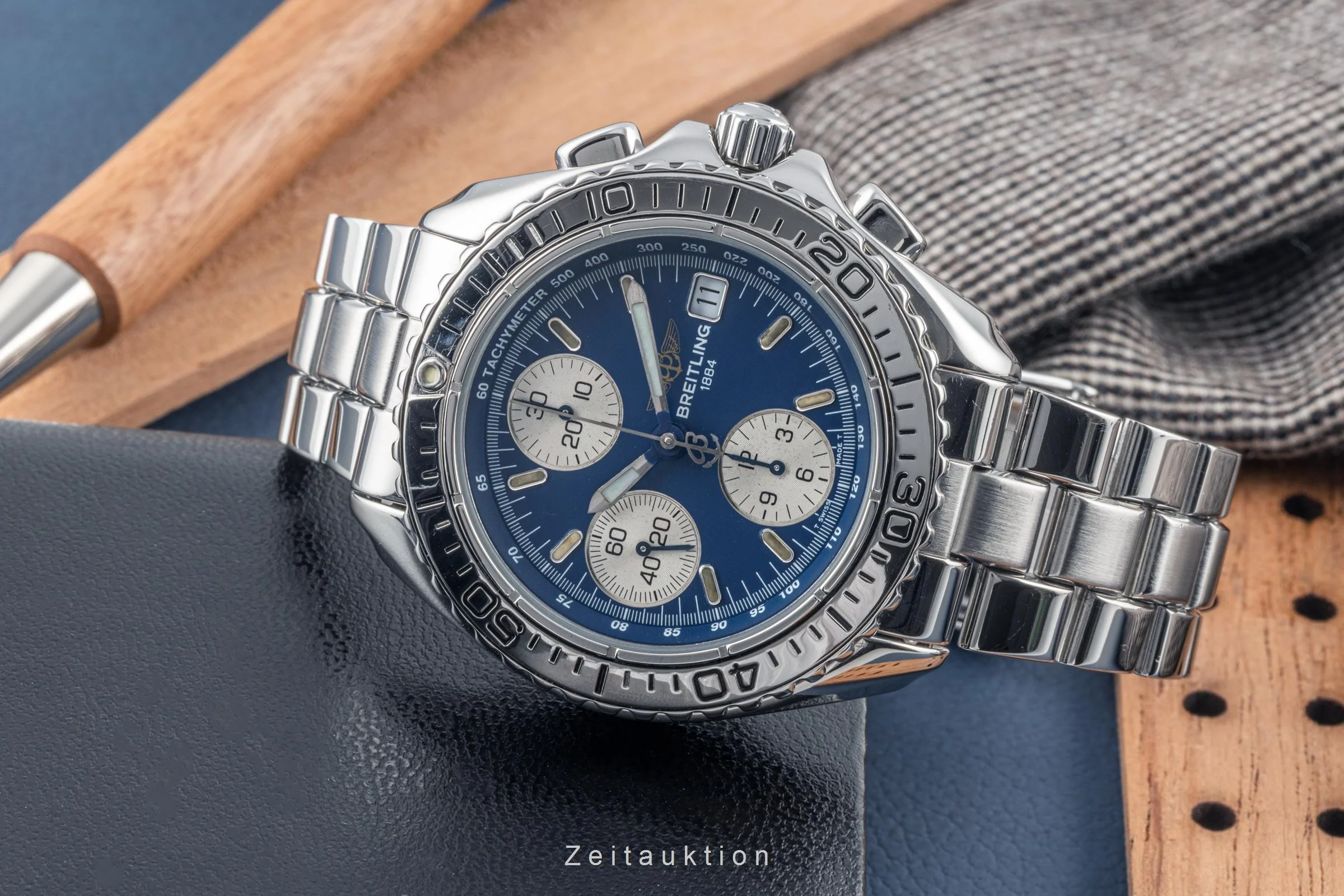 Breitling Shark chronograph steel automatic men's watch A13051  [2305028] - Image 2