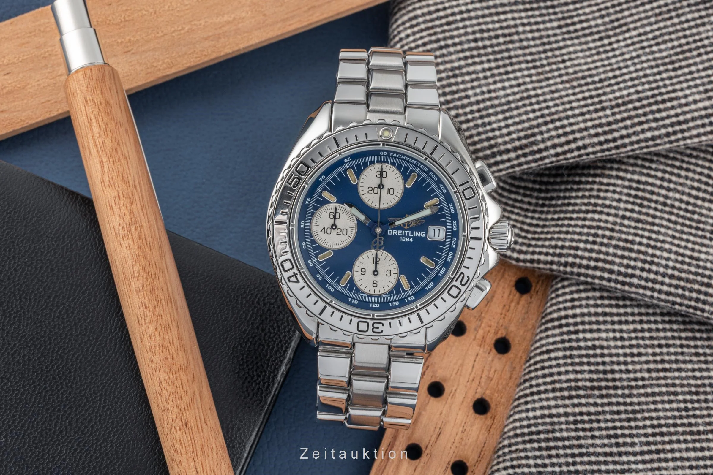 Breitling Shark chronograph steel automatic men's watch A13051  [2305028] - Image 3