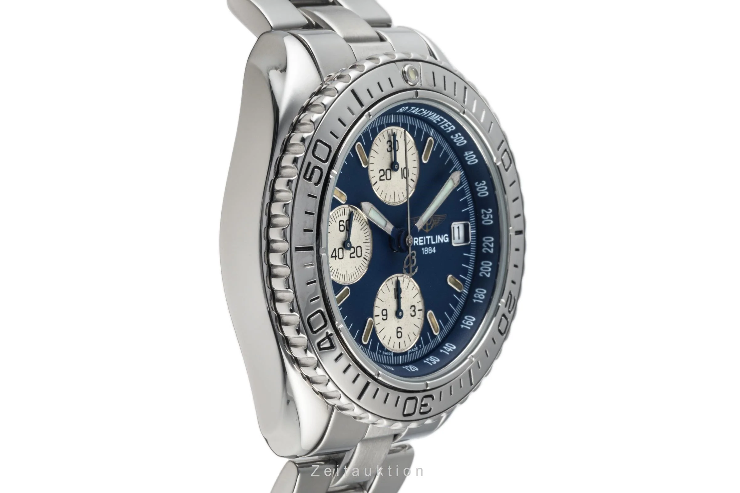 Breitling Shark chronograph steel automatic men's watch A13051  [2305028] - Image 7