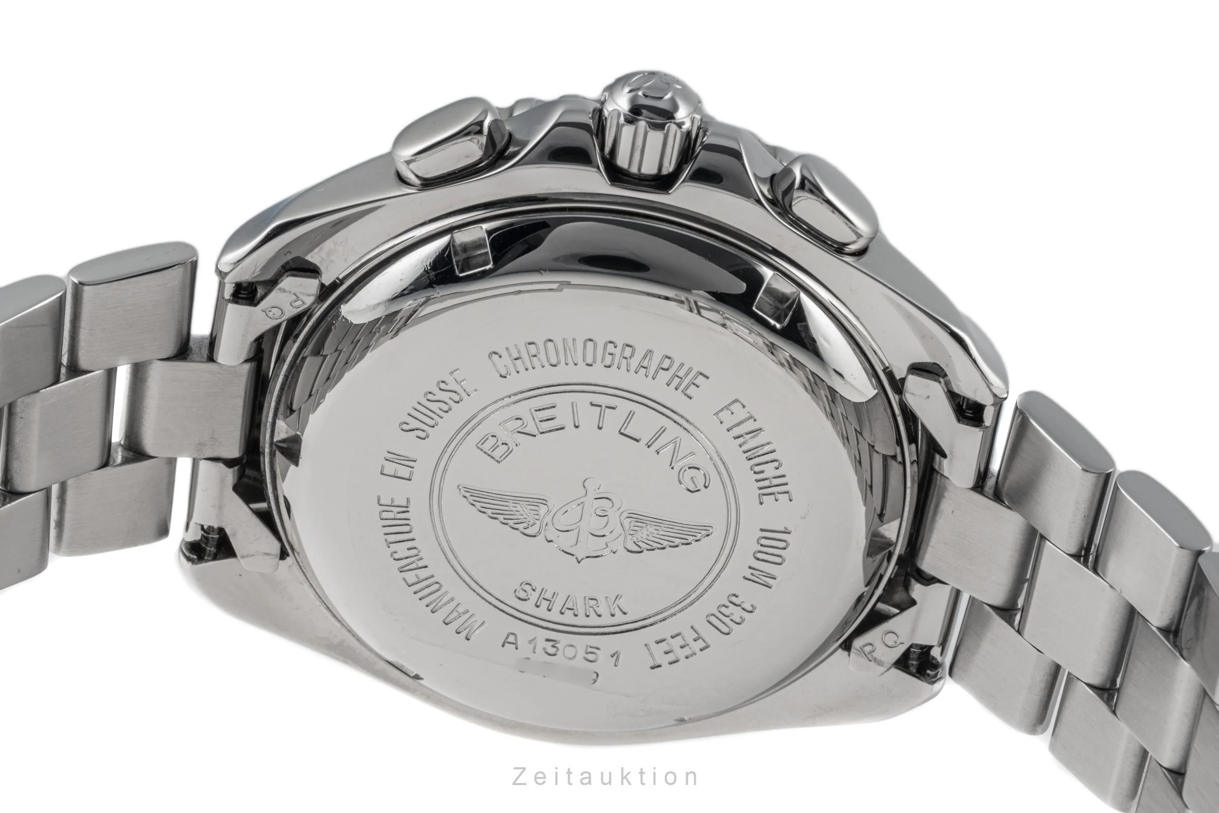 Breitling Shark chronograph steel automatic men's watch A13051  [2305028] - Image 9