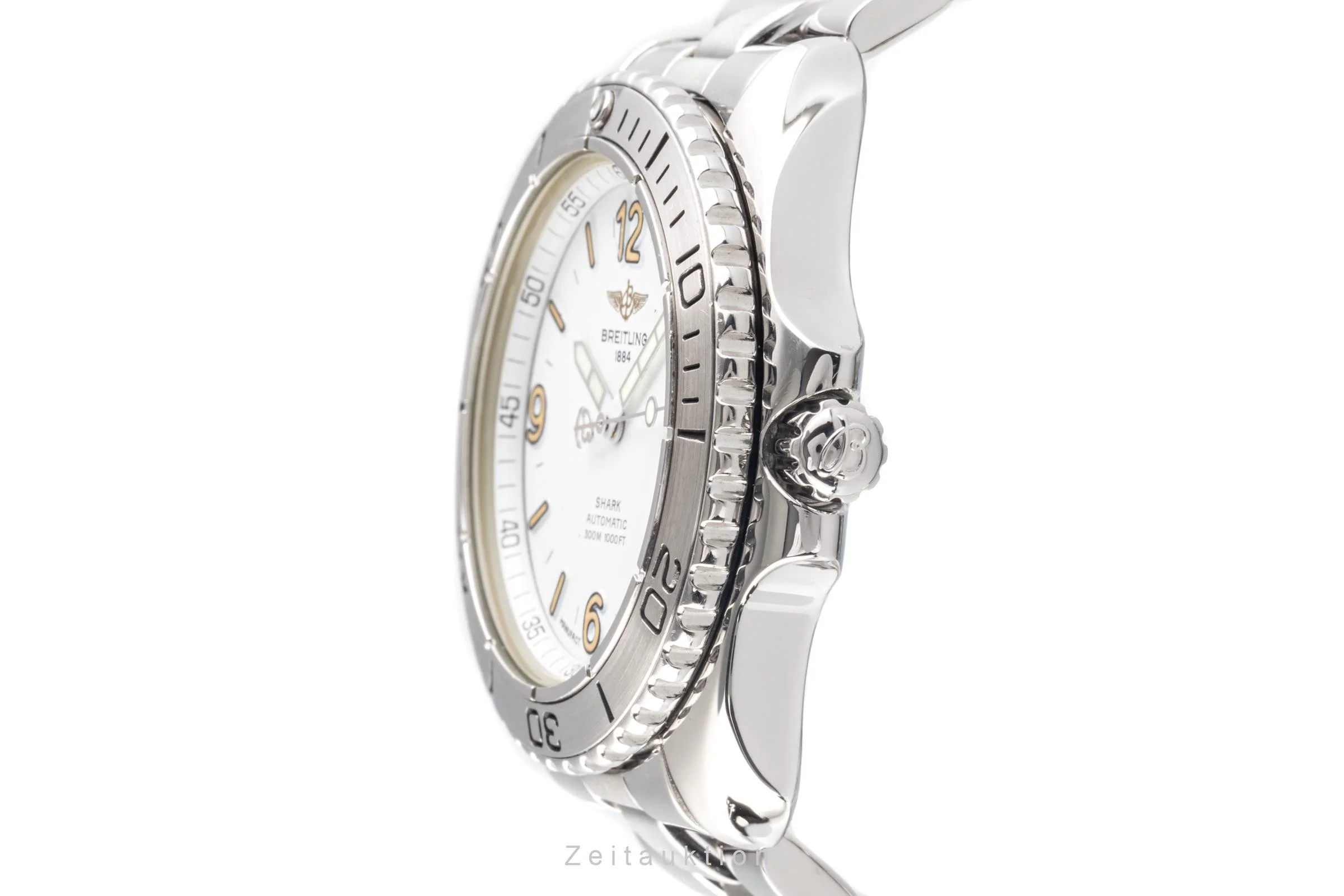 Breitling Shark steel automatic men's watch A17605  [2204009] - Image 6