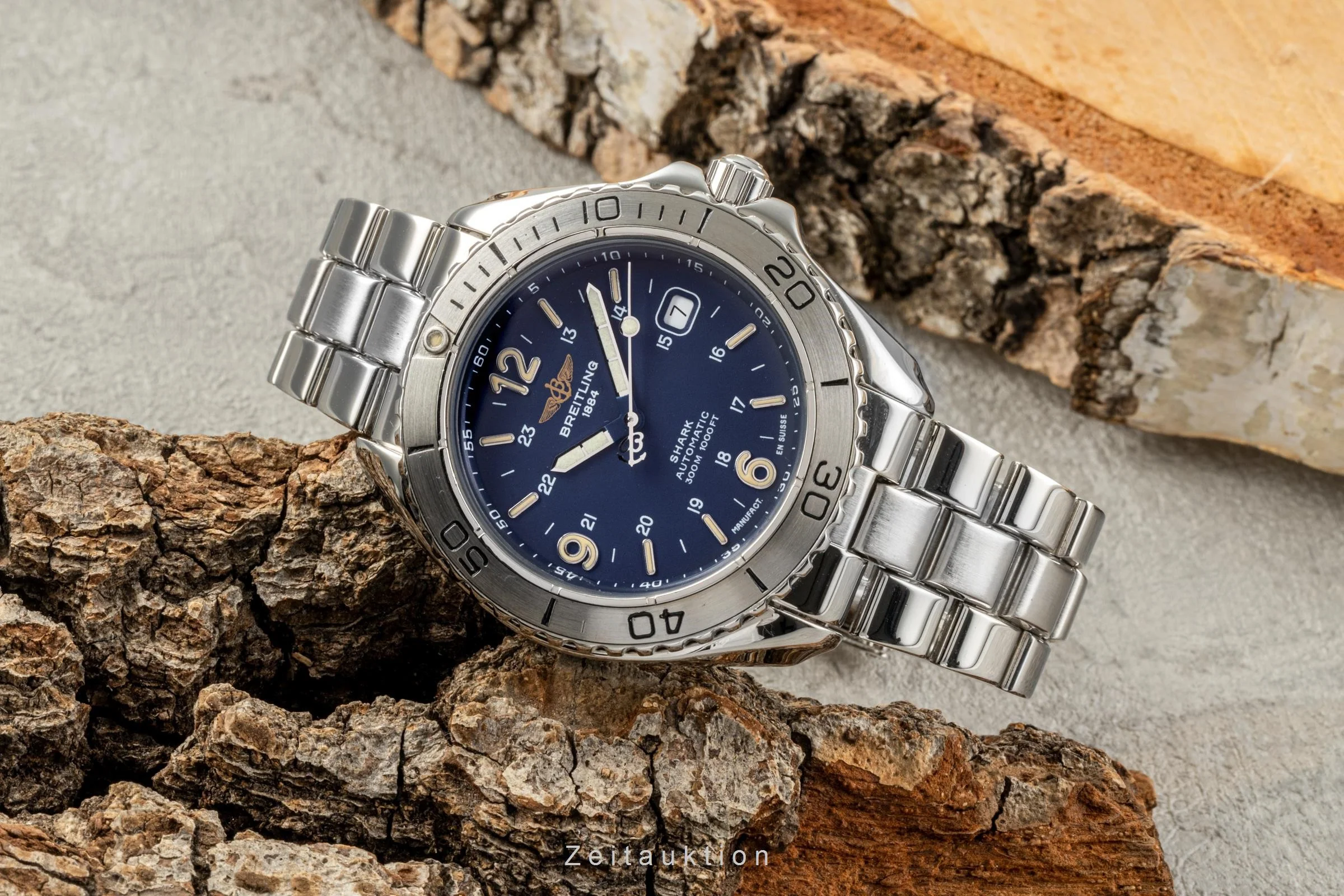 Breitling Shark steel automatic men's watch A17605  [2207331] - Image 2
