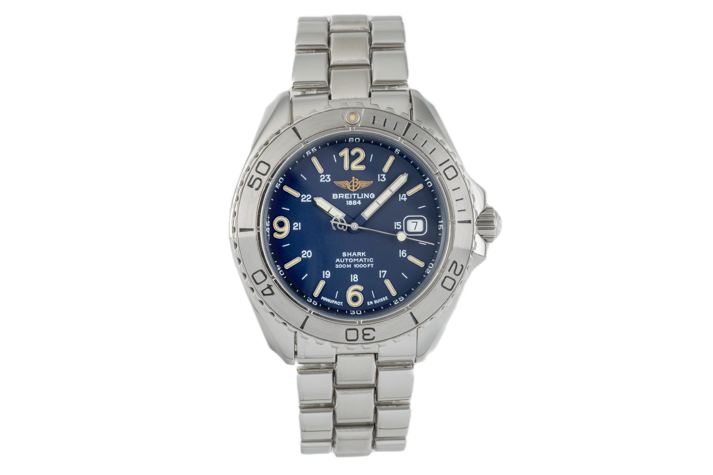 Breitling Shark steel automatic men's watch A17605  [2207331] - Image 4