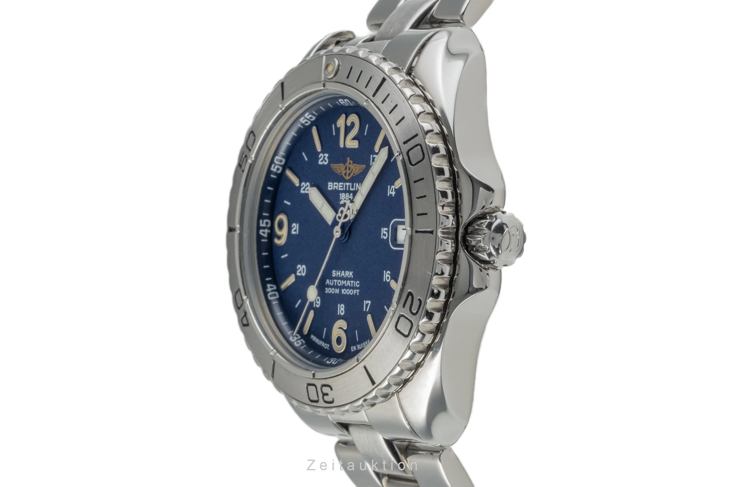 Breitling Shark steel automatic men's watch A17605  [2207331] - Image 6