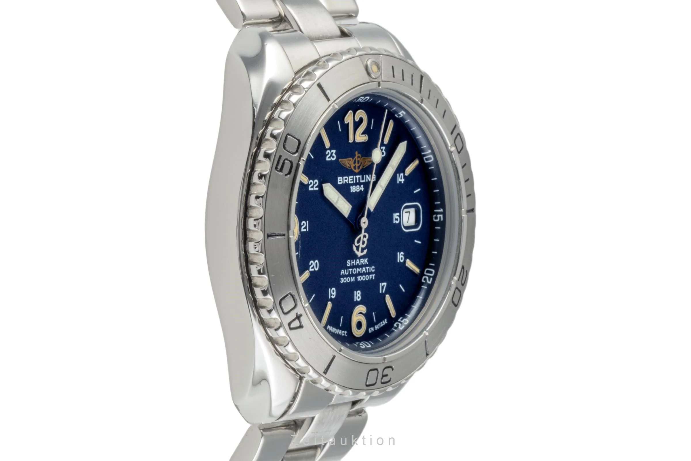 Breitling Shark steel automatic men's watch A17605  [2207331] - Image 7