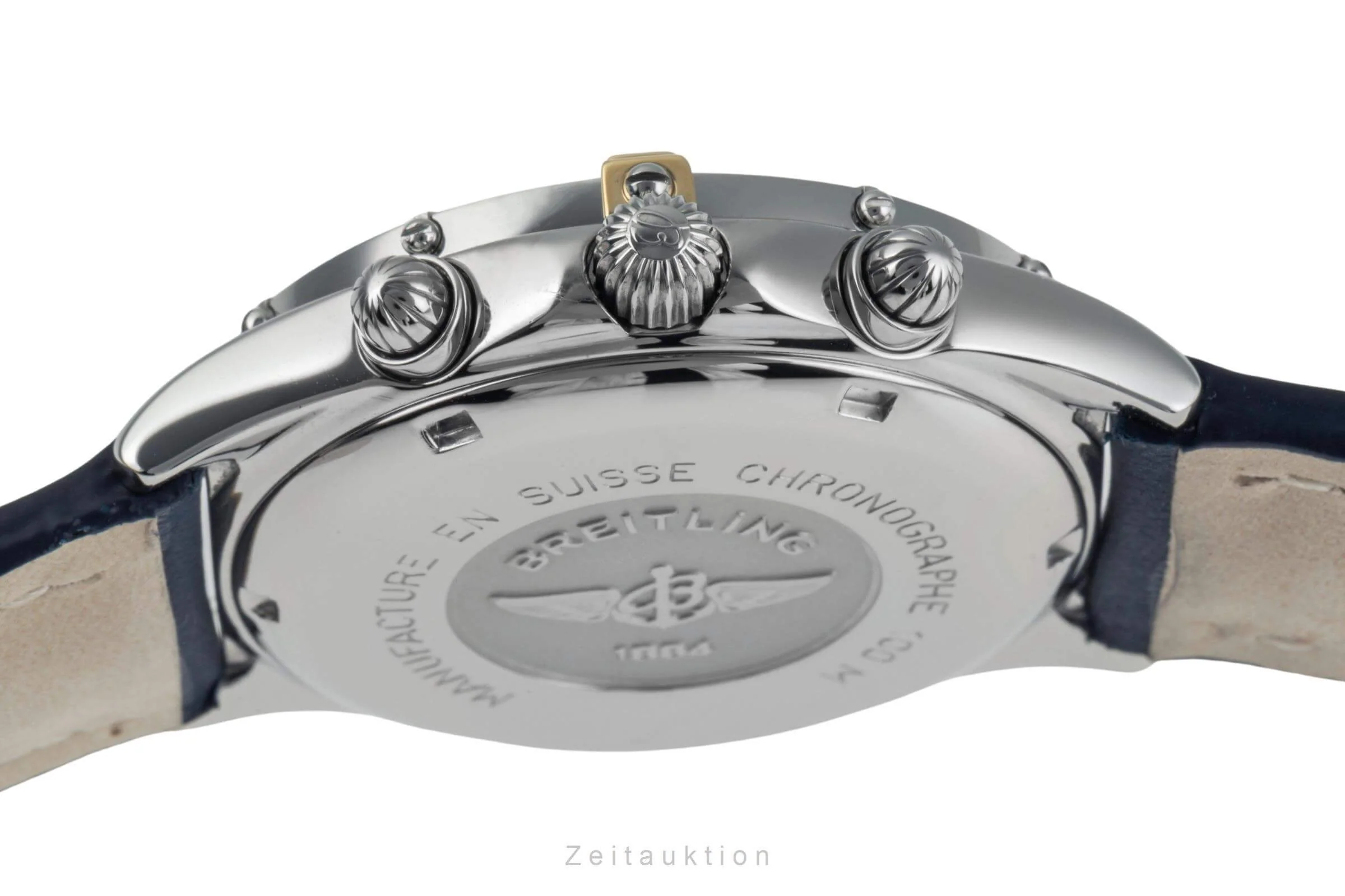 Breitling Sirius chronograph steel / gold quartz men's watch B53011  [2403305] - Image 11