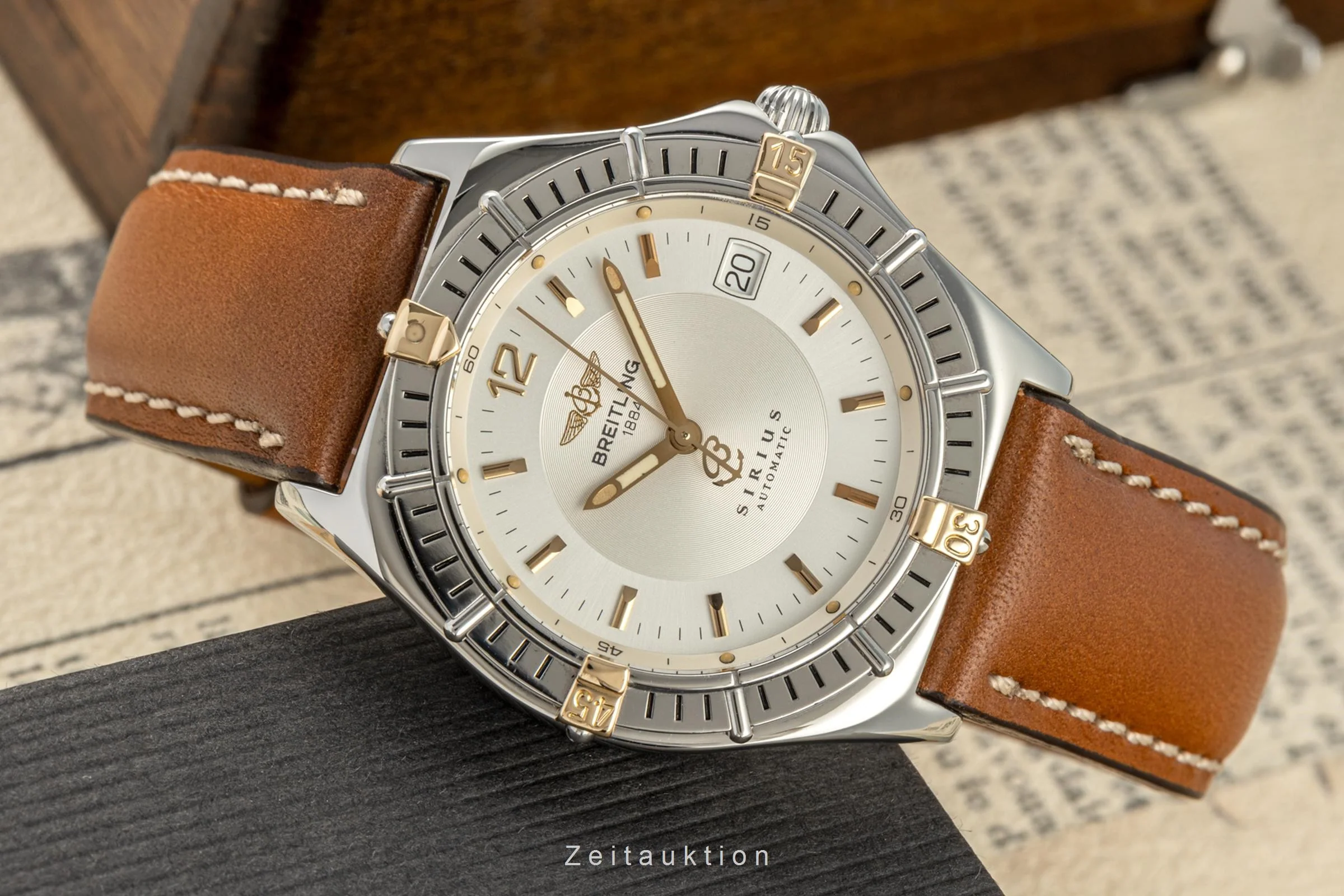 Breitling Sirius steel / gold automatic men's watch B10071  [2205664] - Image 2