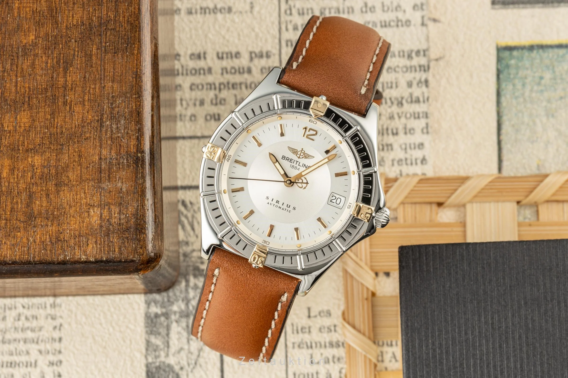 Breitling Sirius steel / gold automatic men's watch B10071  [2205664] - Image 3