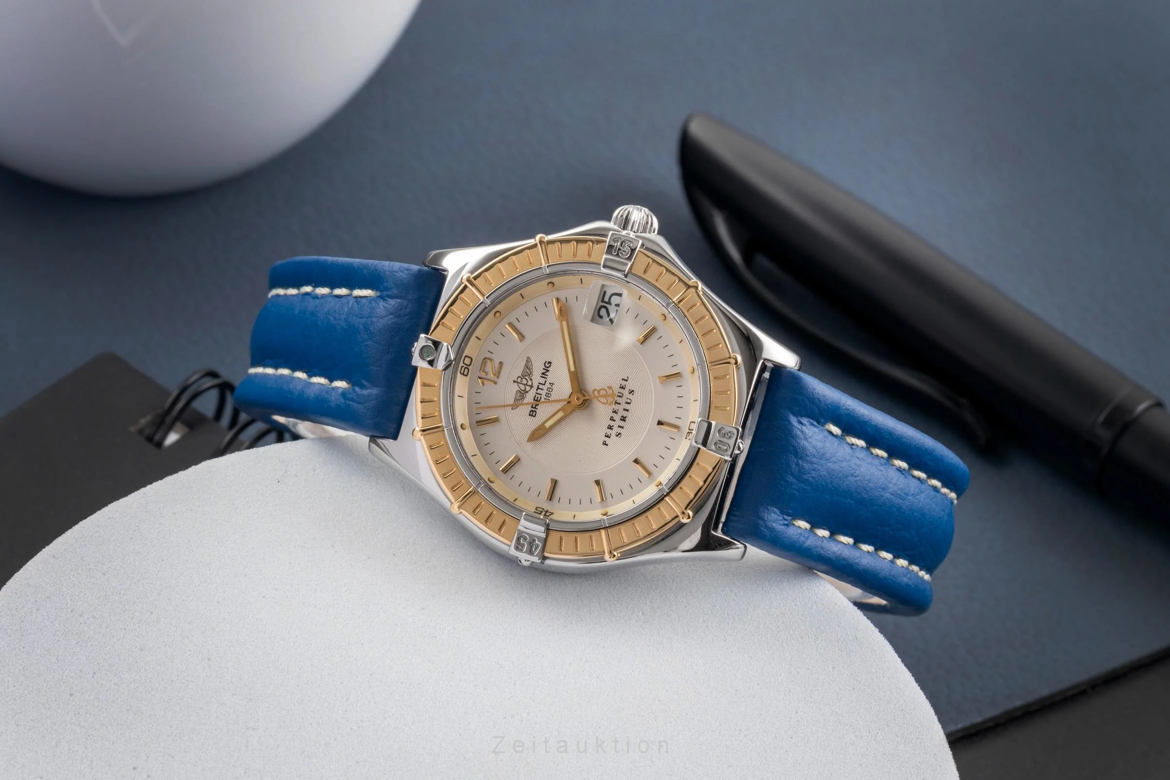 Breitling Sirius steel / gold quartz women's watch D62021  [2502949] - Image 3