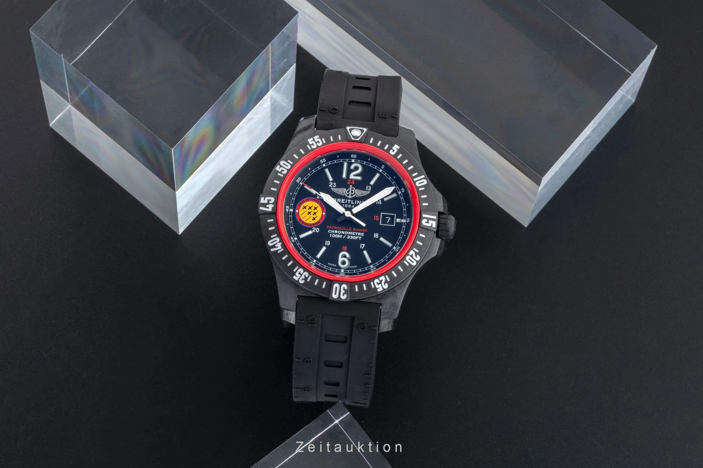Breitling Skyracer breitlight quartz men's watch X74320B5/BG23  [2506345] - Image 4